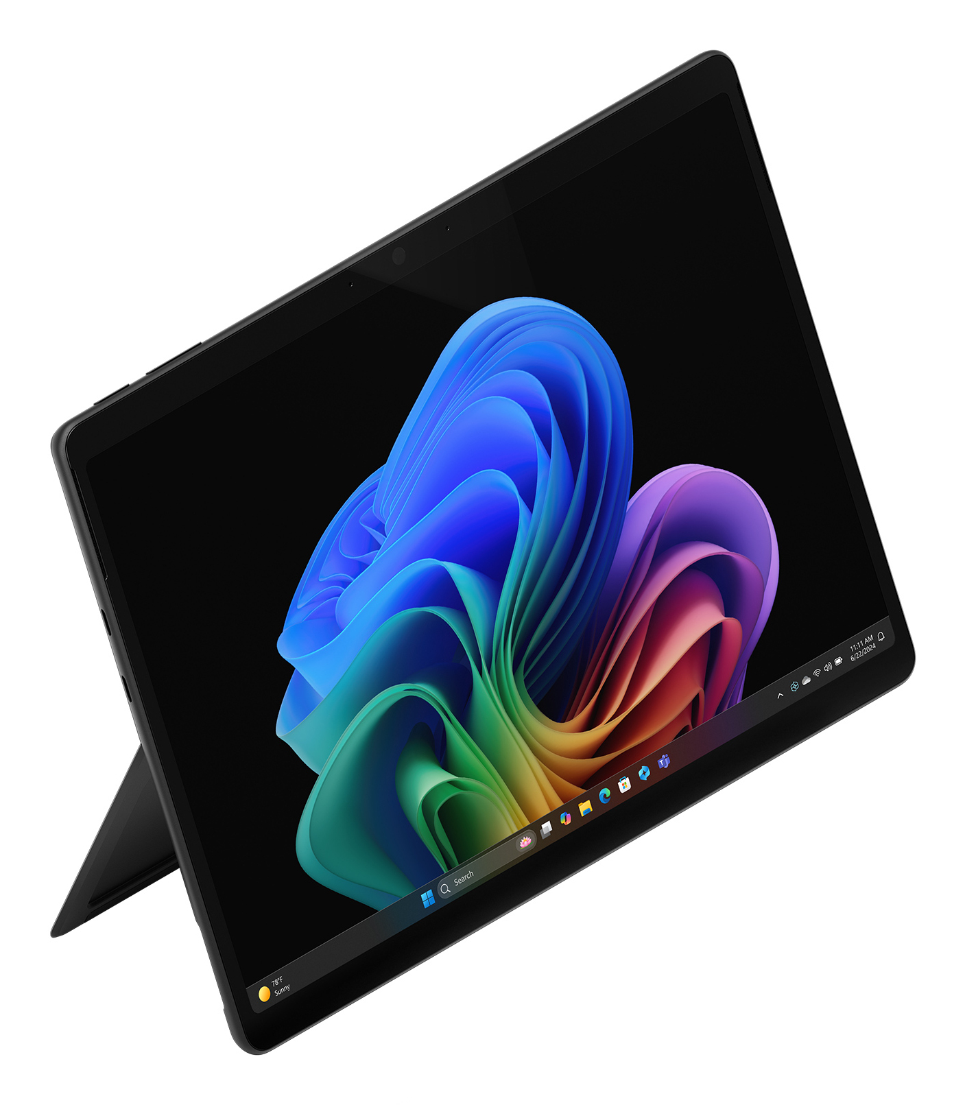 Microsoft Surface Pro Black (12th), 13" Touch, Snapdragon X2 Elite, 16GB RAM, 512GB, W11H