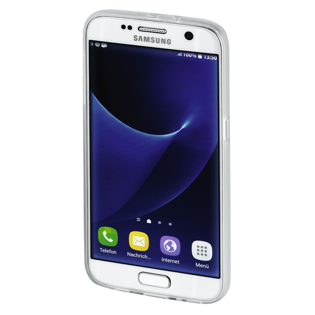 Hama Crystal, Cover, Samsung, Galaxy S7, 12,9 cm (5.1 Zoll), Transparent