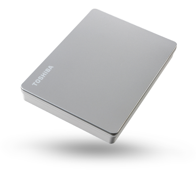 Toshiba Canvio Flex silber 4TB, USB 3.0 Micro-B