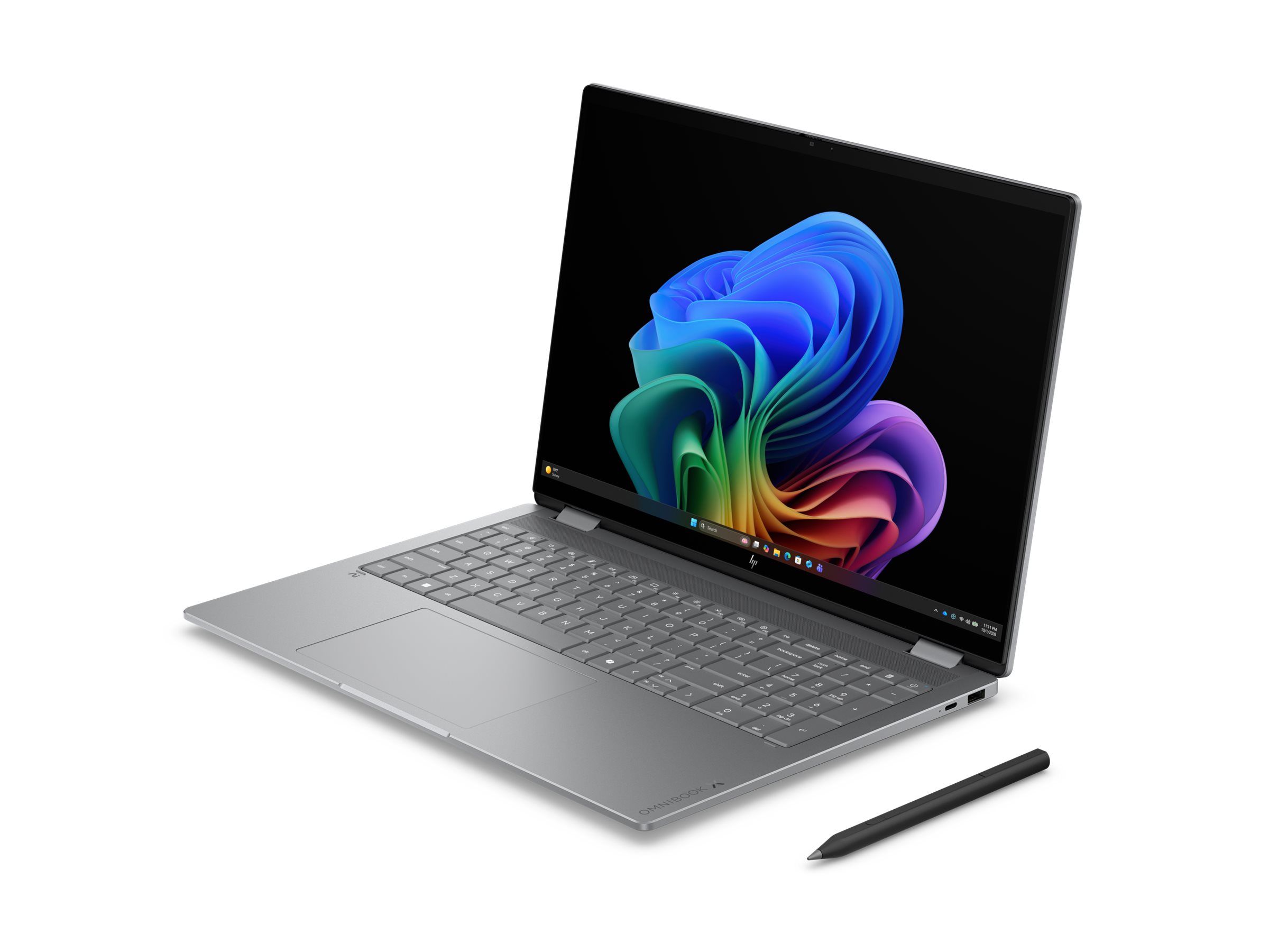 HP OmniBook X Flip Next Gen Laptop 16-cc0094ng - Flip-Design - AMD Ryzen AI 9 465 - Win 11 Home - Ra