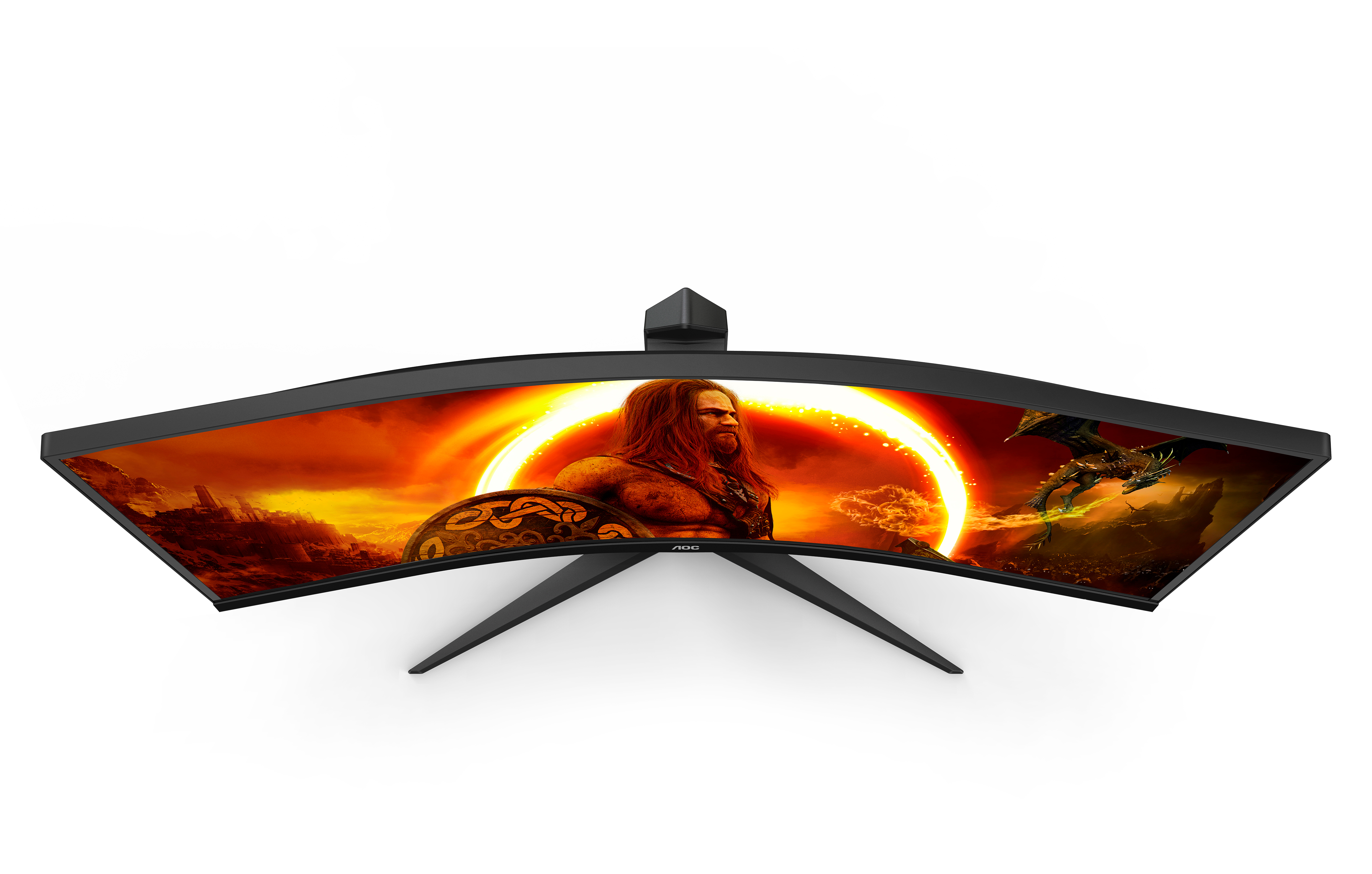 AOC Gaming CU34G2XE/BK - LED-Monitor - Gaming - gebogen - 86.4 cm (34")