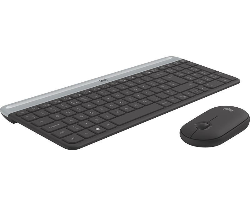 Logitech Slim Wireless Combo MK470 - Tastatur-und-Maus-Set