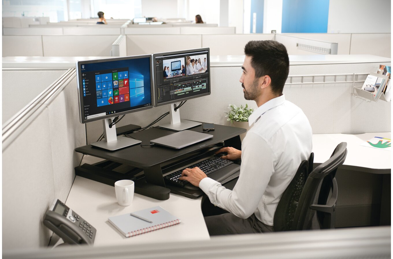 Kensington SmartFit Sit/Stand Desk - Notebook-Ständer
