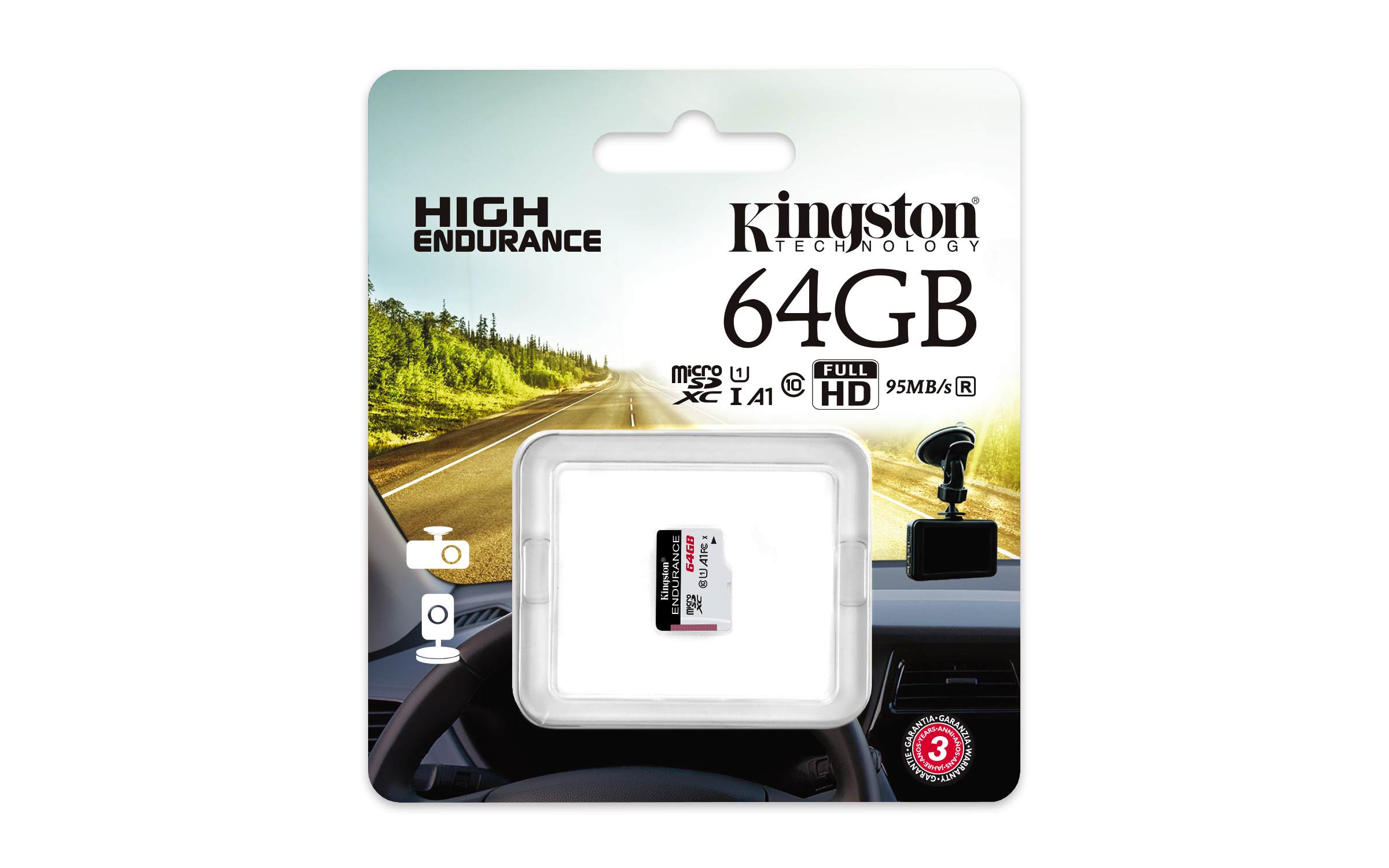 Kingston High Endurance - Flash-Speicherkarte