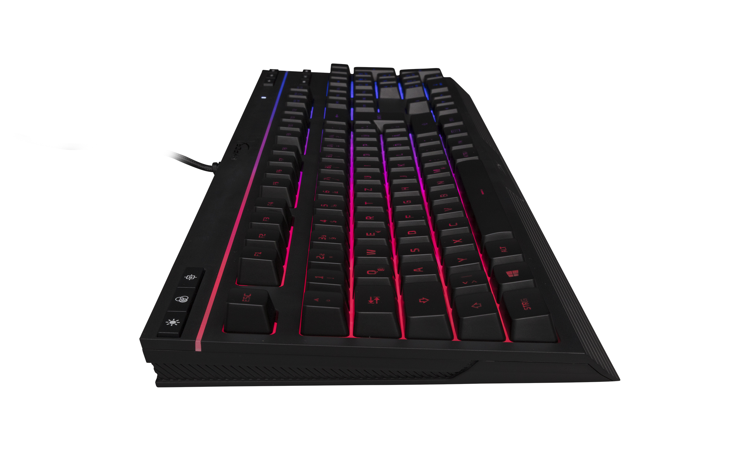 HP HyperX Alloy Core RGB ? Gaming-Tastatur (DE-Layout), Volle Größe (100%), Kabelgebunden, USB, Memb