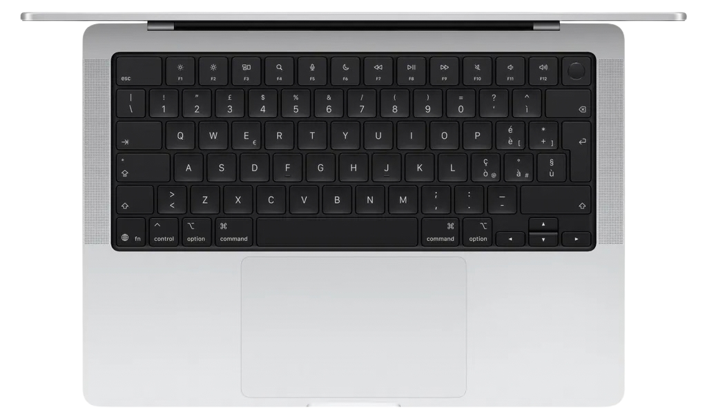 Apple MacBook Pro 14.2", silber, M5 - 10 Core CPU / 10 Core GPU, 16GB RAM, 1TB SSD, DE [2025]