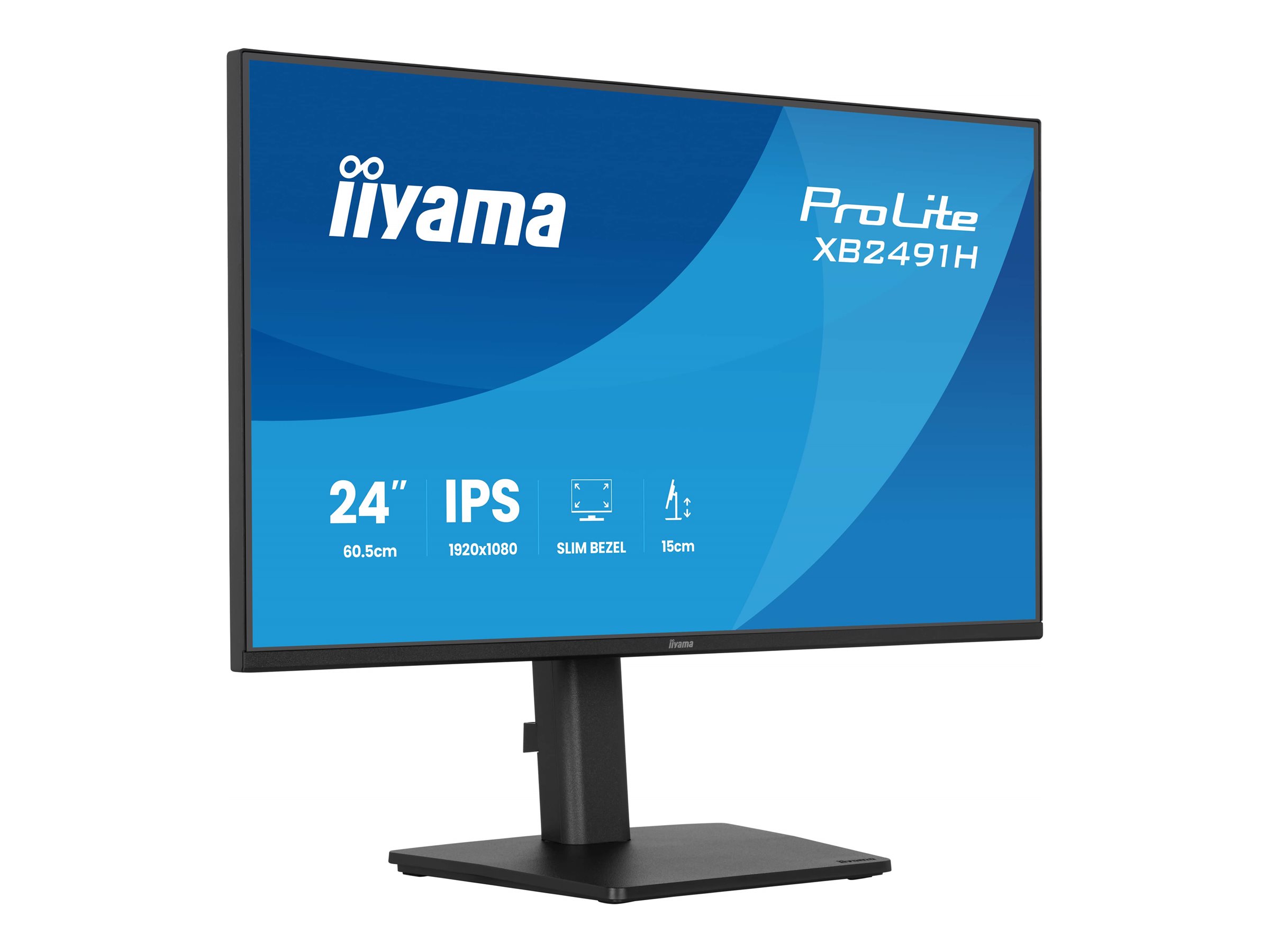 B-WARE - iiyama ProLite XB2491H-B1 Monitor 60.5cm (23.8") Full HD, IPS, 1ms, HDMI, Displayport