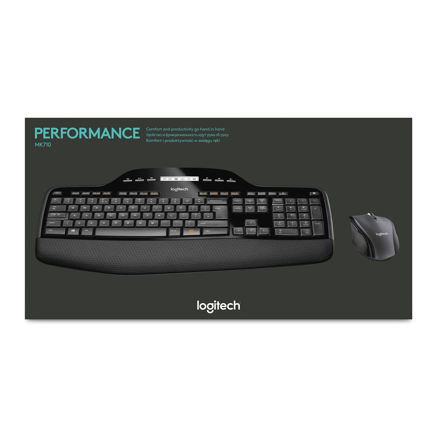 Logitech Wireless Desktop MK710 - Tastatur-und-Maus-Set