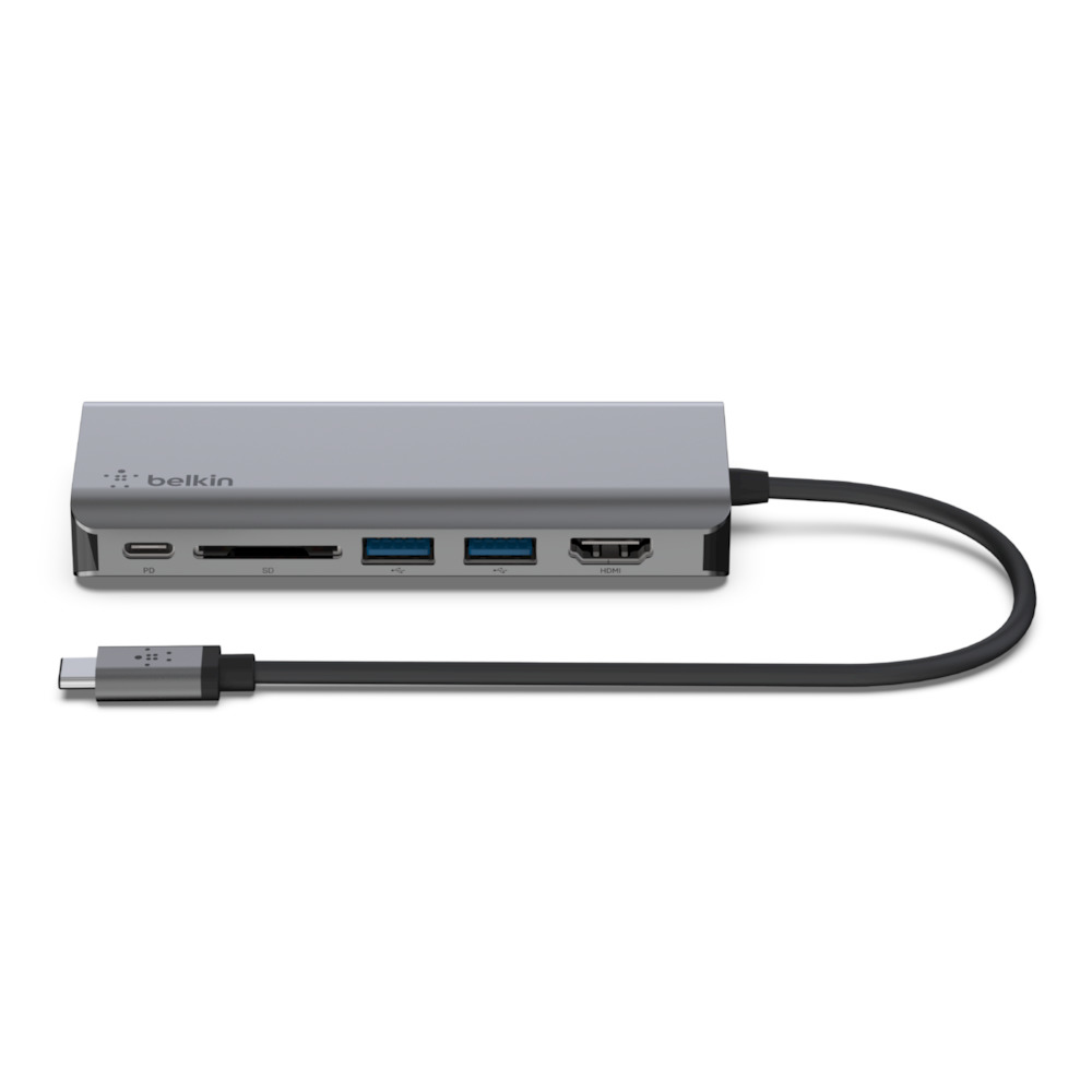 Belkin CONNECT USB-C 6-in-1 Multiport Adapter