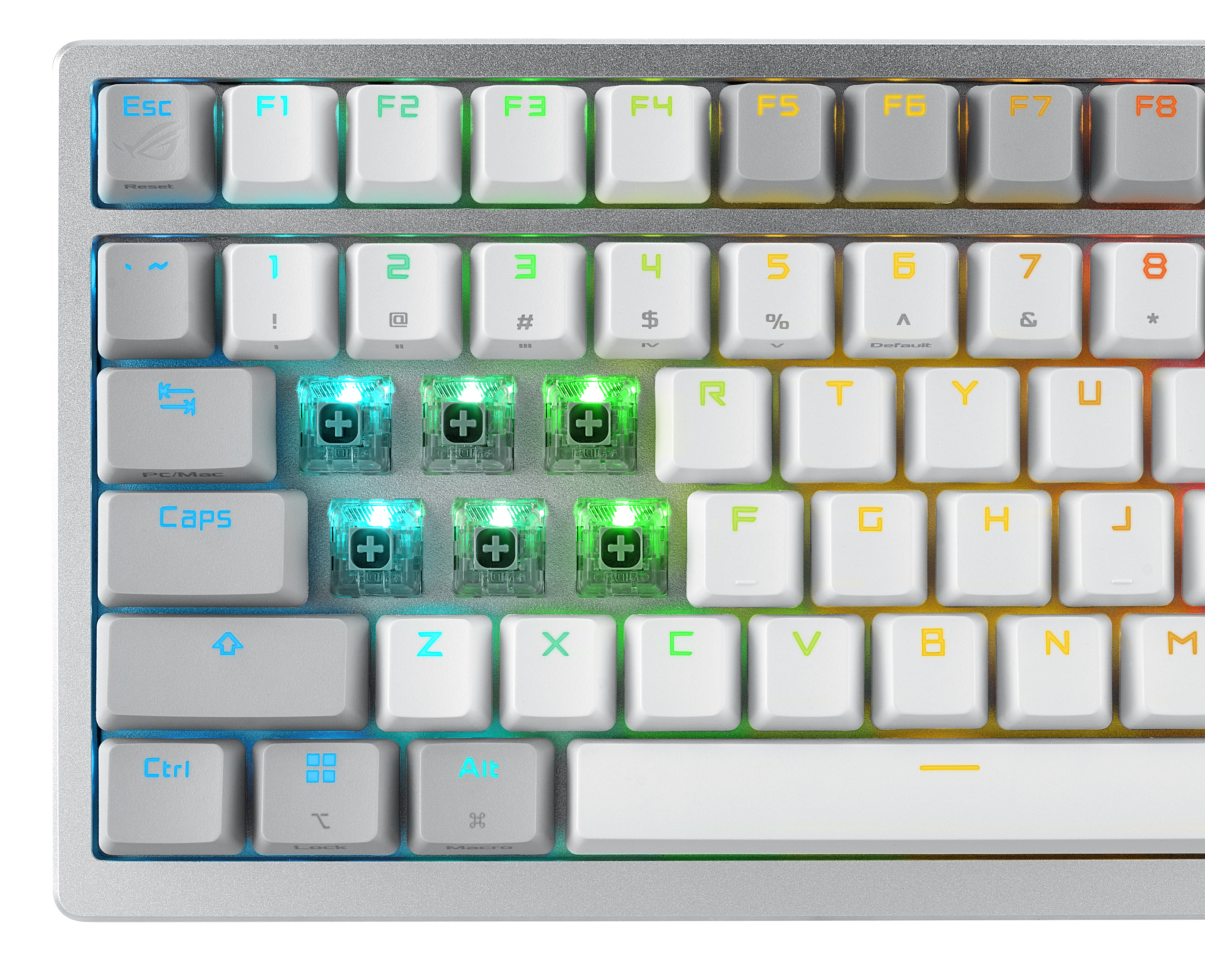 ASUS ROG Azoth - Tastatur - 75 %, Hotswap-fähig