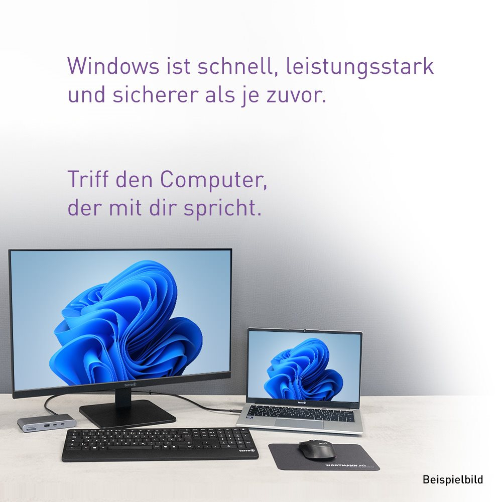 TERRA Mobile 1516R - Intel Core i5 i5-1334U - Win 11 Home - Intel Iris Xe Grafik - 16 GB RAM - 500 G