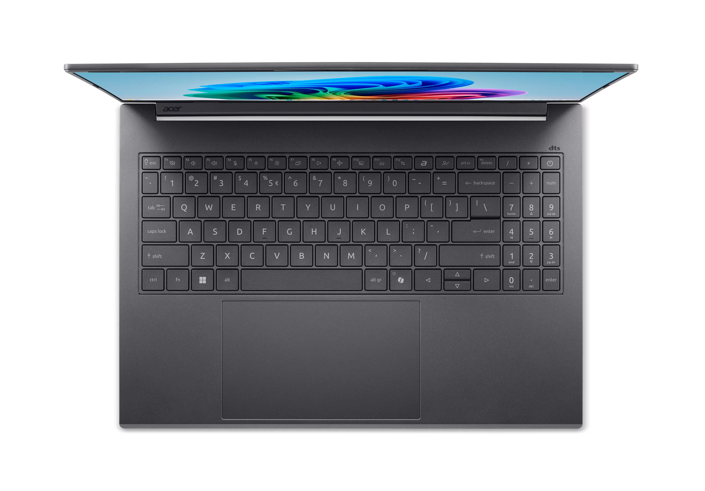 Acer Aspire 16 AI A16-I71M - 180°-Scharnierdesign - Intel Core Ultra 7 355 / 2.3 GHz - Win 11 Home -