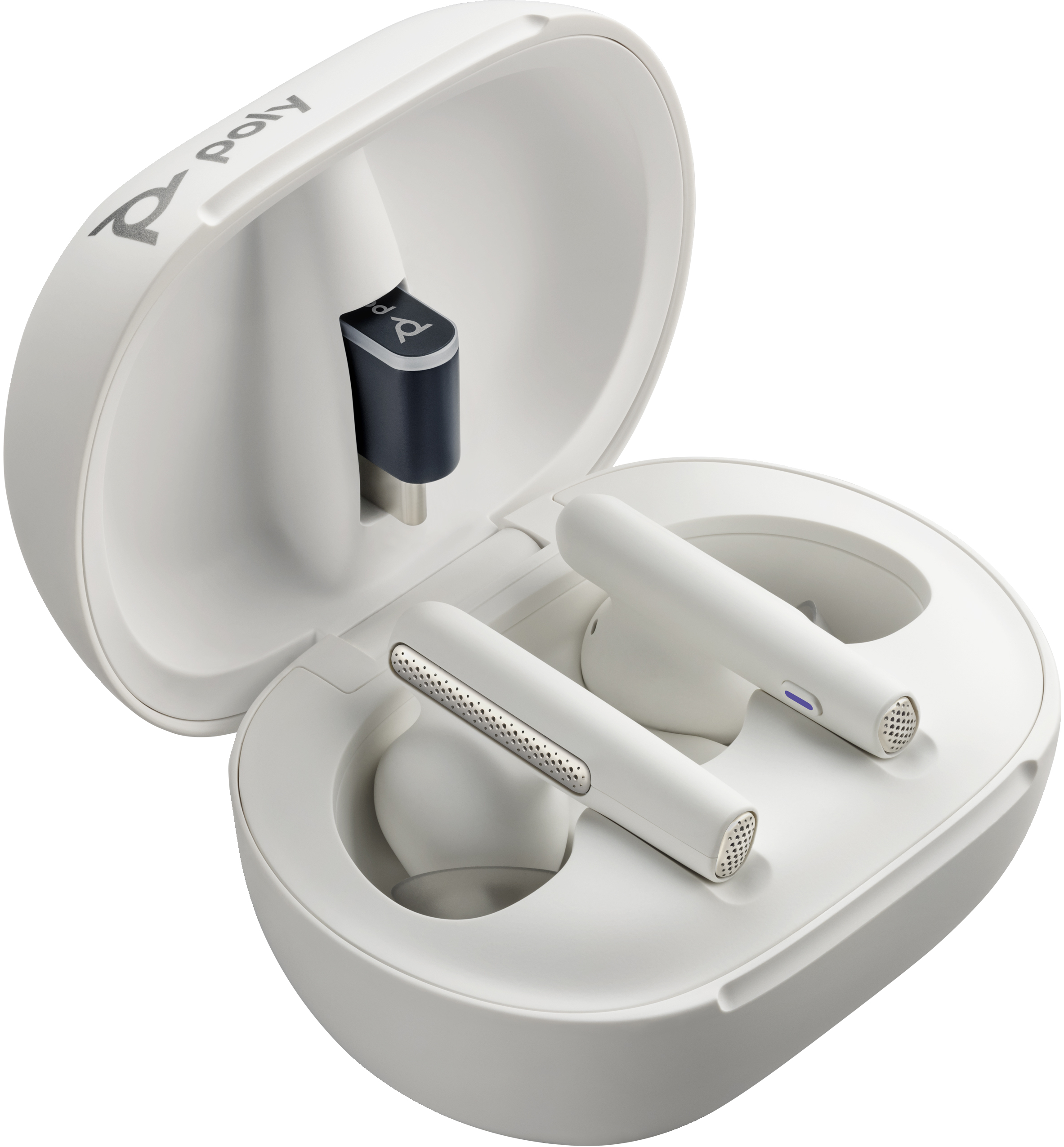 Poly HP Poly Voyager Free 60+ UC - True Wireless-Kopfhörer mit Mikrofon