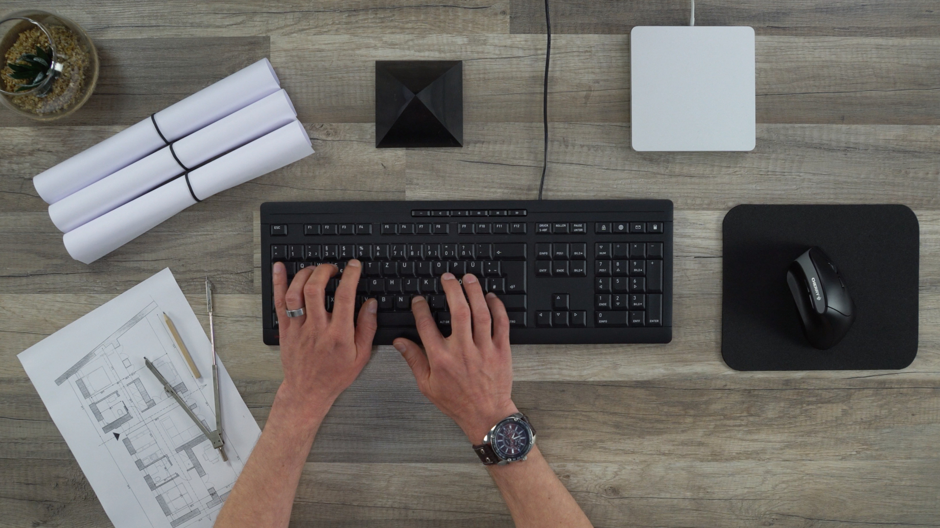 Cherry STREAM KEYBOARD - Tastatur - USB - Italienisch