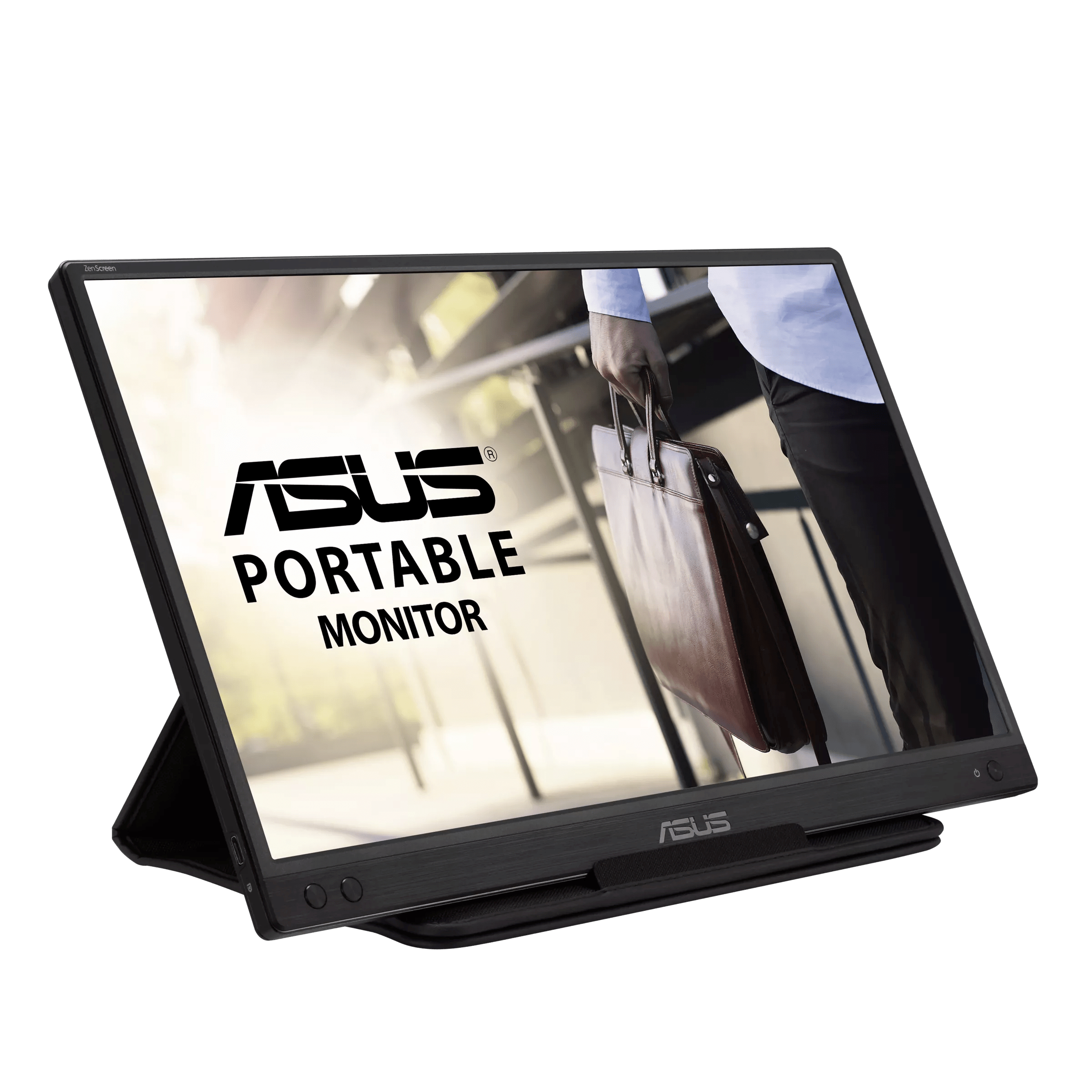 ASUS ZenScreen MB166C, 15.6" FHD IPS, 60Hz, 5ms, 250nits, USB-C m. DP