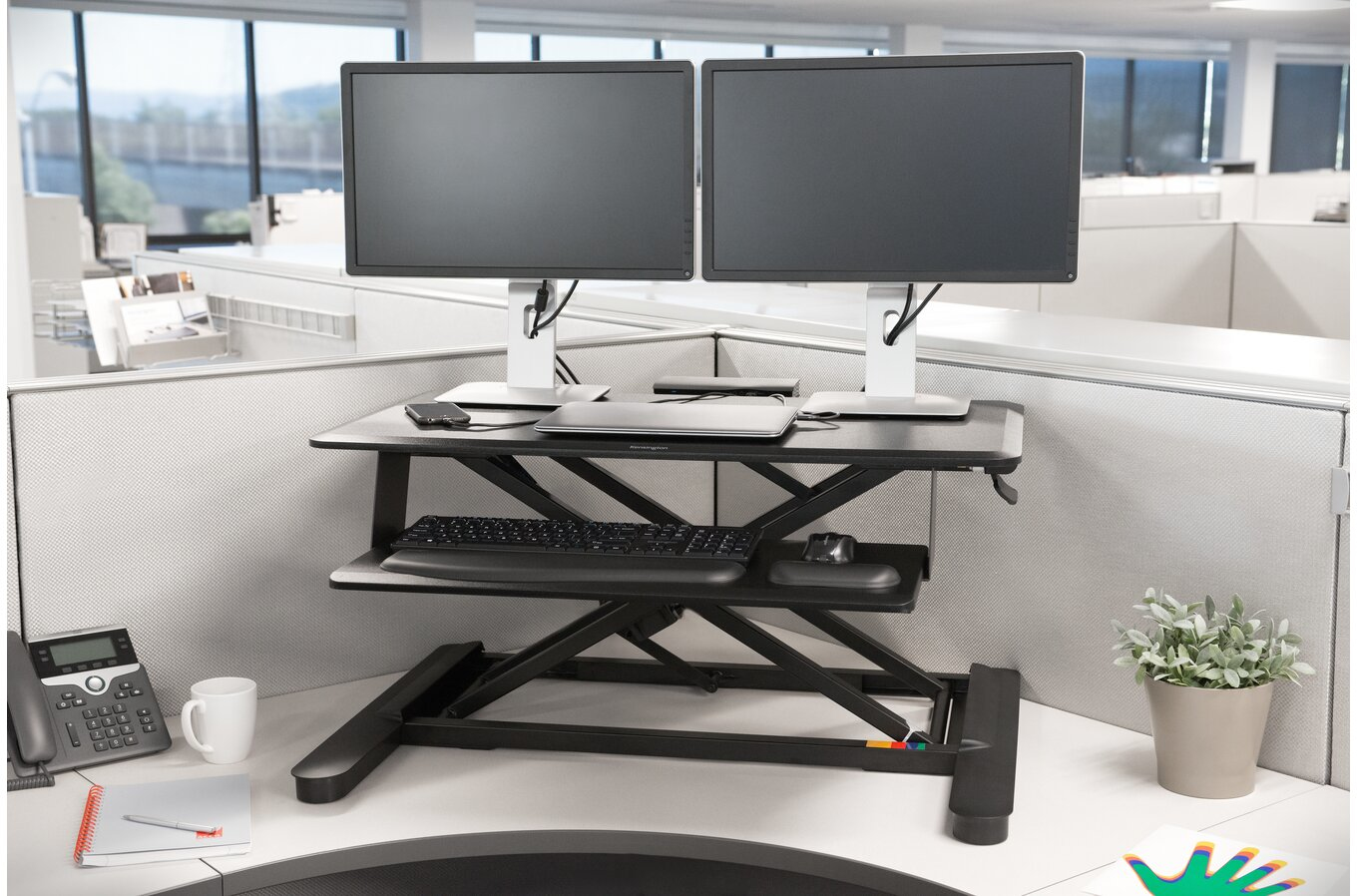 Kensington SmartFit Sit/Stand Desk - Notebook-Ständer