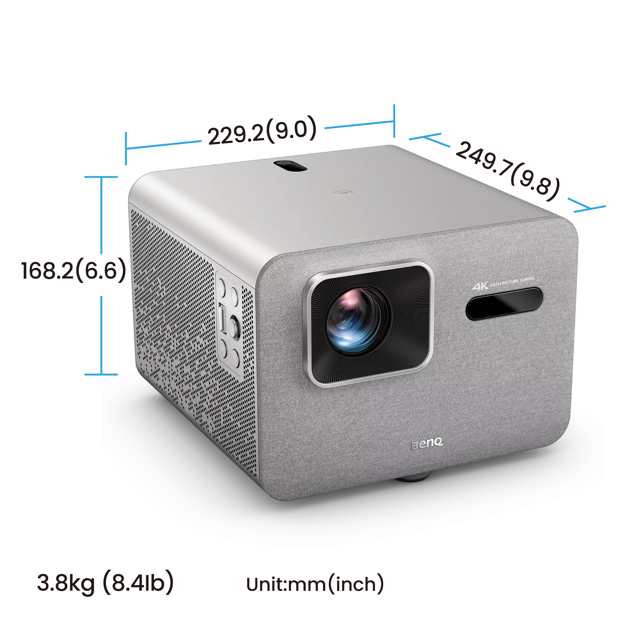 BenQ TK705STi - DLP-Projektor - LED - 3000 ANSI-Lumen