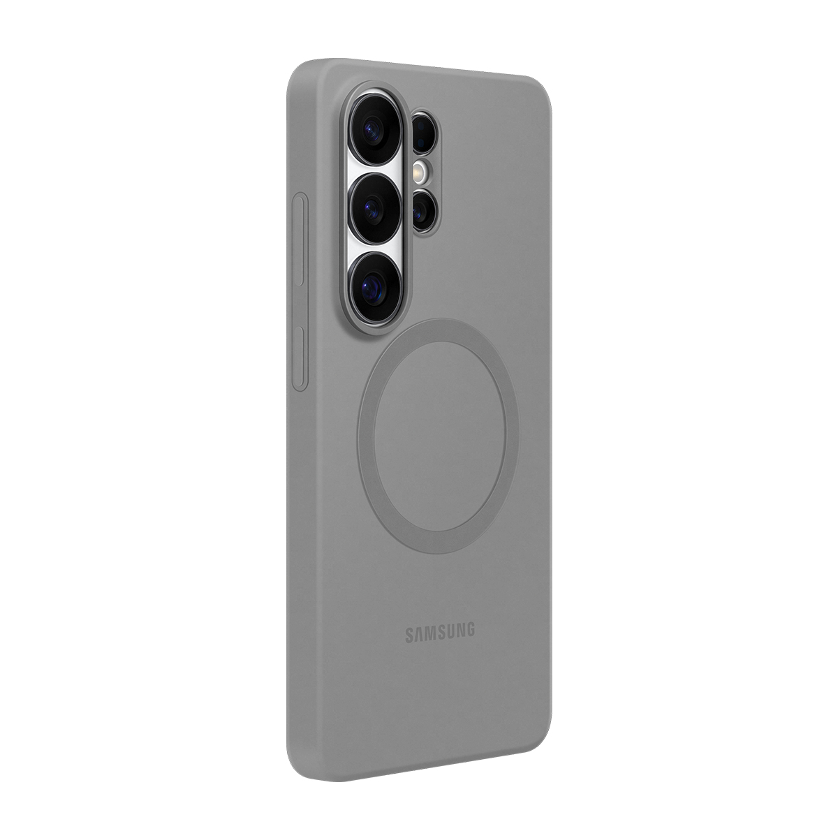 Samsung Silicone Magnet Cover for Galaxy S26 Ultra gray