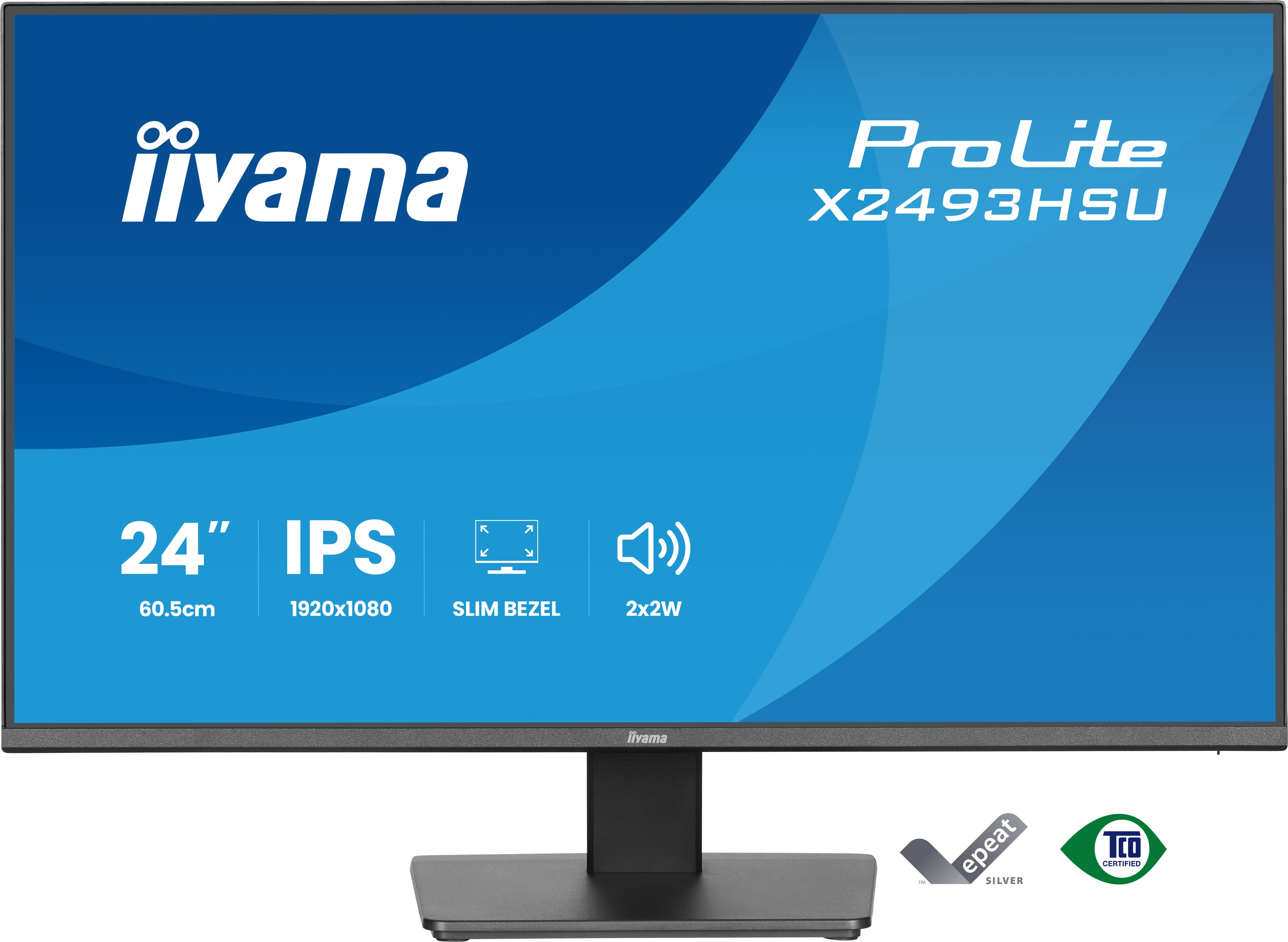 Iiyama ProLite X2493HSU-B1 - LED-Monitor - 61 cm (24")