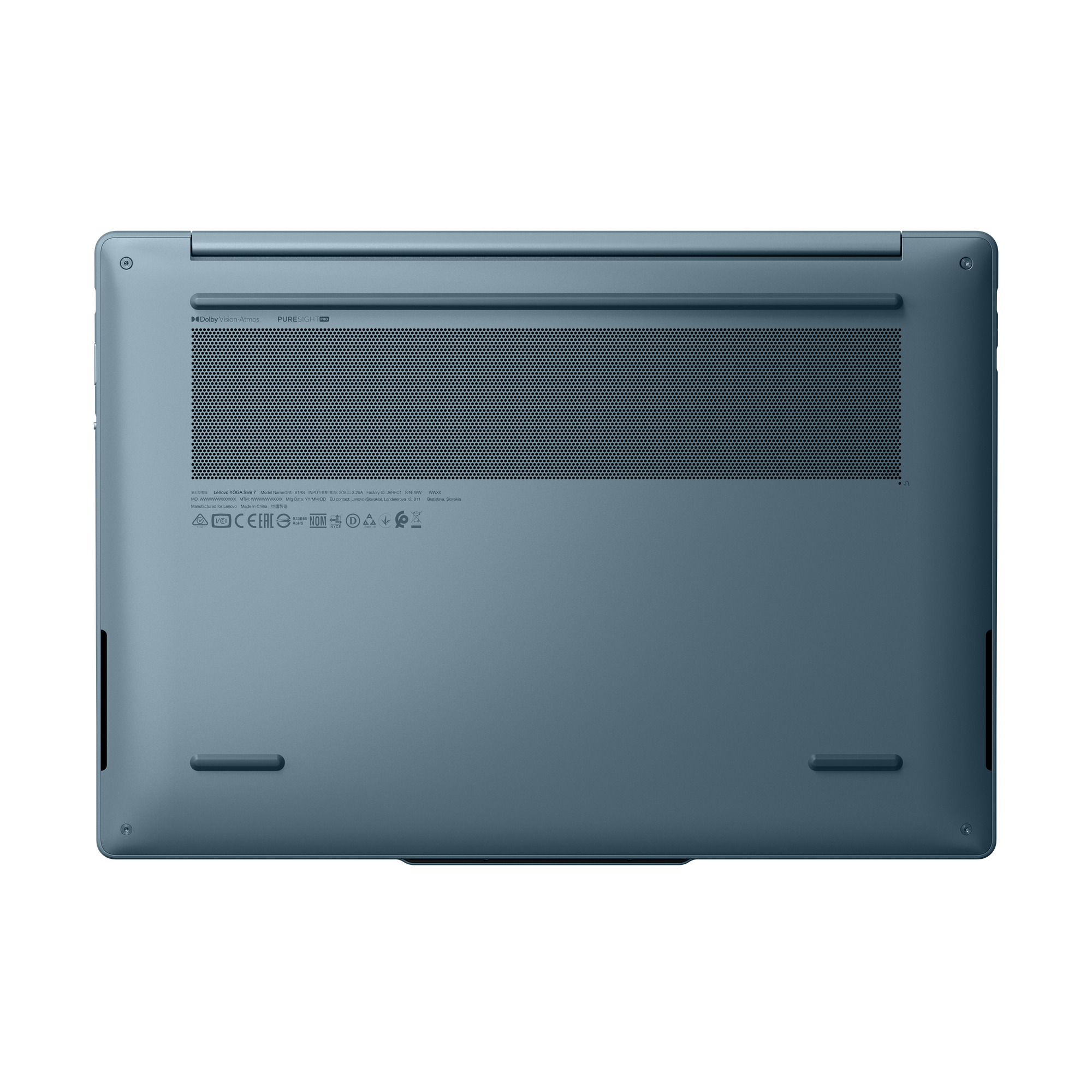 Lenovo Yoga Slim 7 14AGP11 83QS - AMD Ryzen AI 7 445 / 2 GHz - Win 11 Home - Radeon 840M - 16 GB RAM