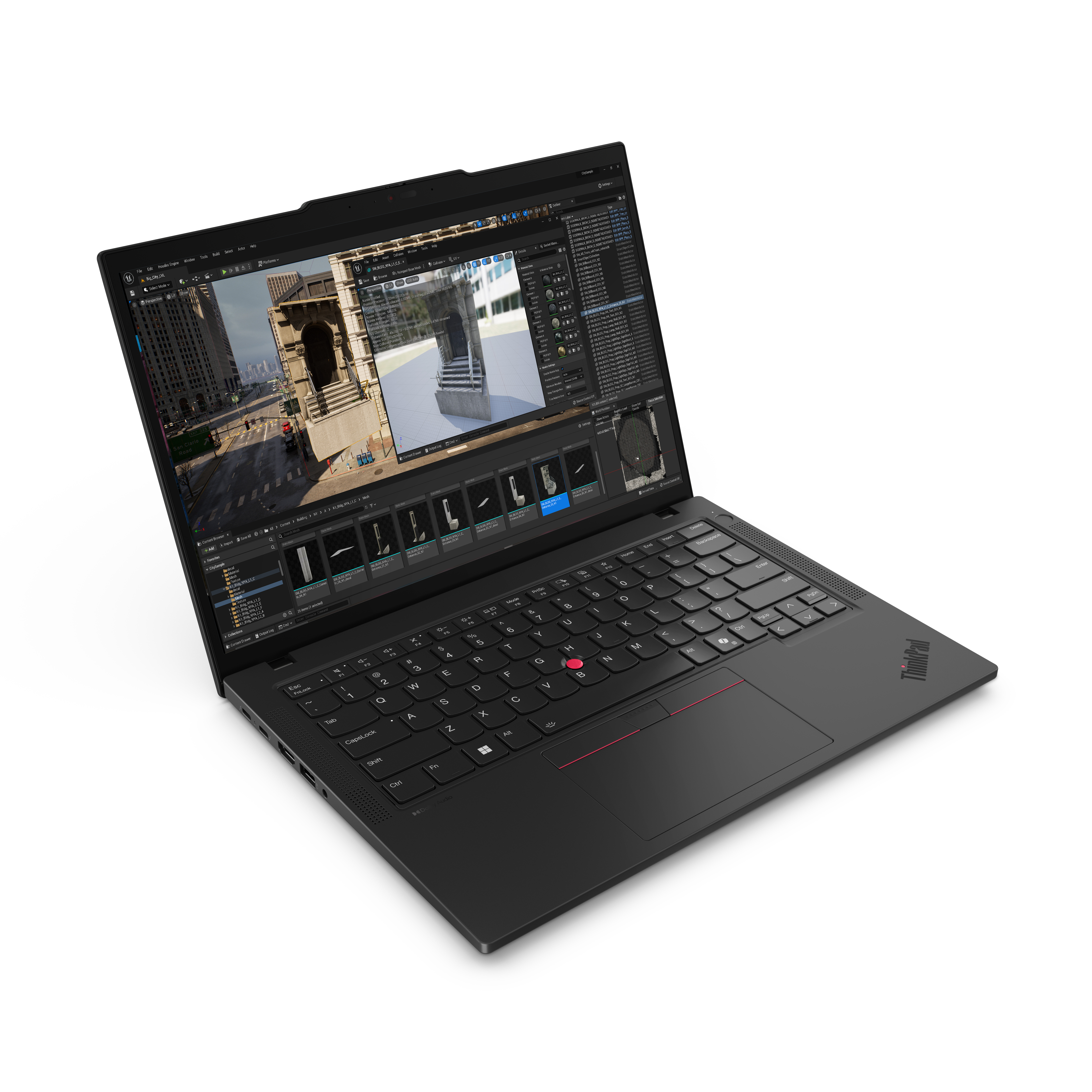 Lenovo ThinkPad P14s G5 - 14" WUXGA, Ryzen 7 PRO 8840HS, 16GB RAM, 512GB SSD, Win11 Pro