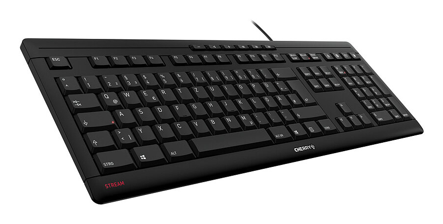 Cherry STREAM KEYBOARD - Tastatur - 100% - full