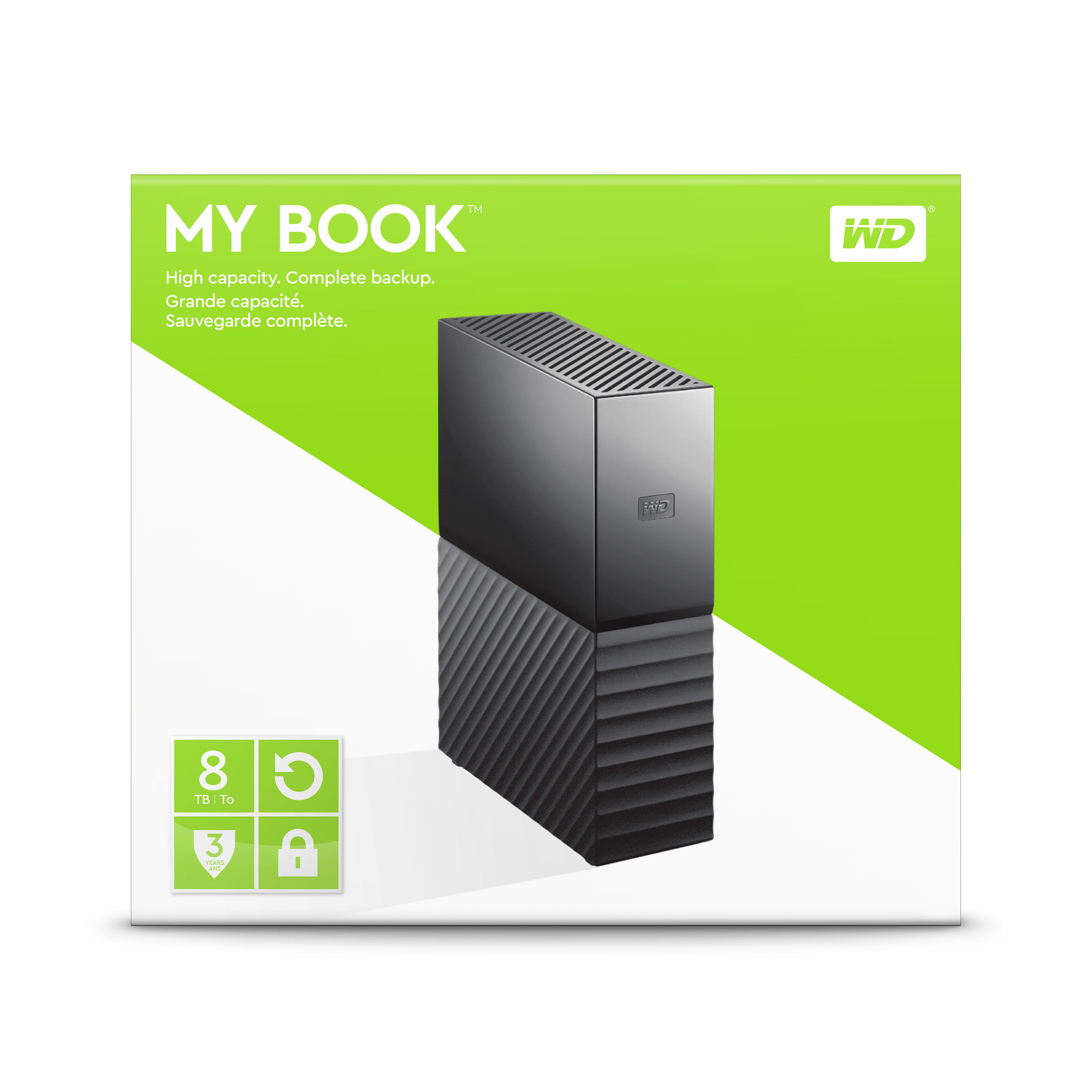 Western Digital WD My Book 8TB, USB 3.0 Micro-B