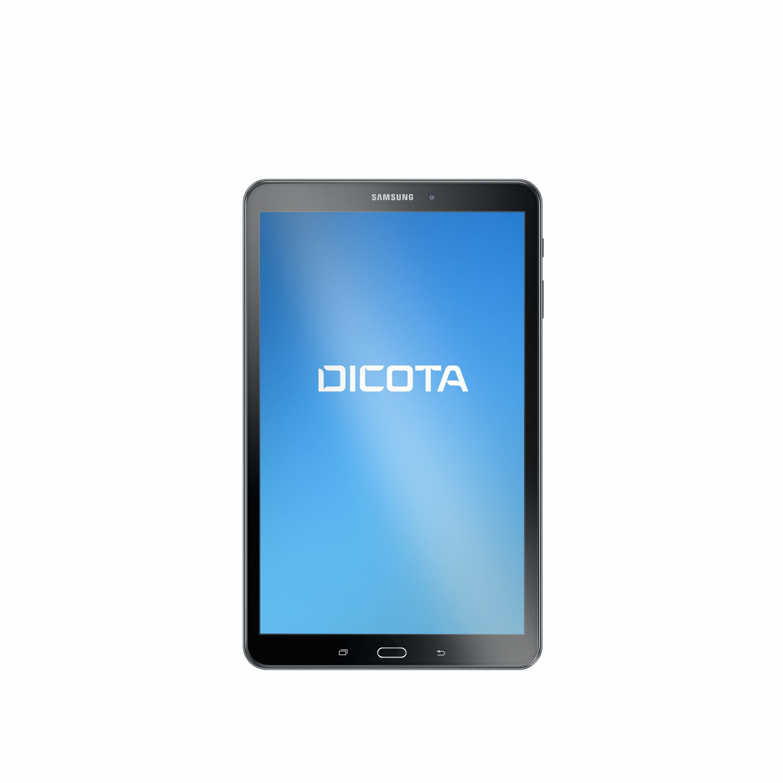 Dicota Secret - Bildschirmschutz für Tablet - mit Sichtschutzfilter - 2-Wege - Schwarz - für Samsung