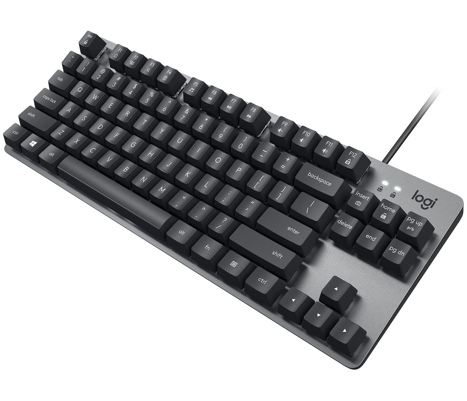 Logitech K835 TKL Mechanical Keyboard, Tenkeyless (80 - 87 %), Kabelgebunden, USB, Mechanischer Swit