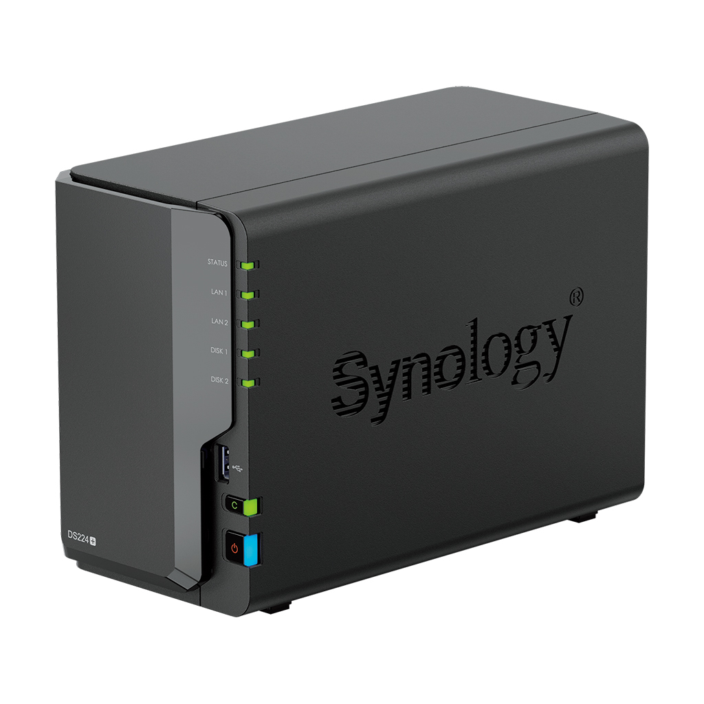 Synology DiskStation DS224+, 2GB RAM, 2x Gb LAN