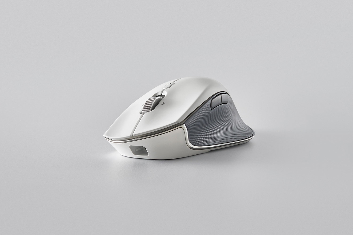 Razer Pro Click, rechts, Optisch, RF Wireless + Bluetooth, 16000 DPI, Grau, Weiß