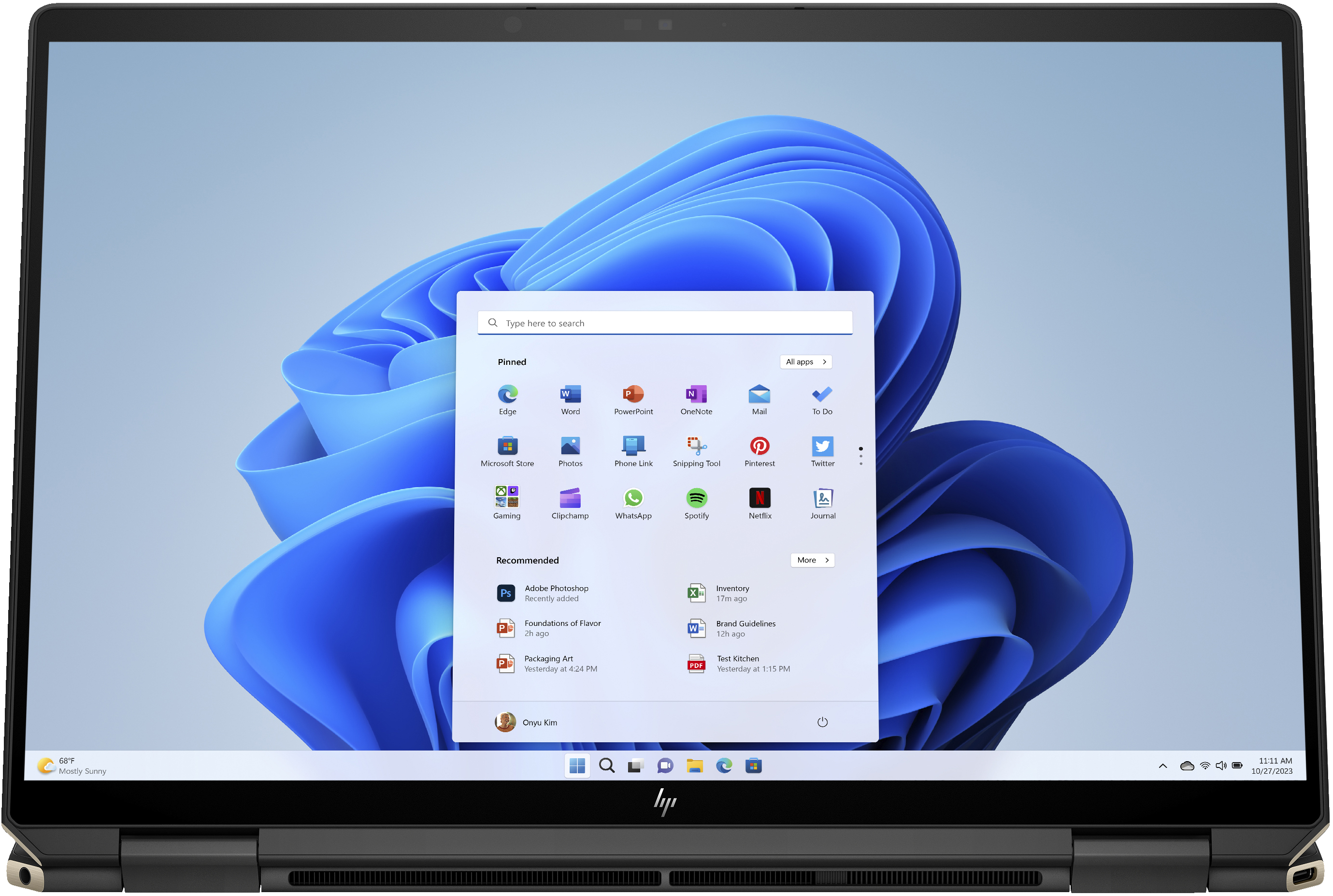 HP Spectre x360 14-eu0078ng, Intel Core Ultra 7, 35,6 cm (14"), 2880 x 1800 Pixel, 32 GB, 2 TB, Wind