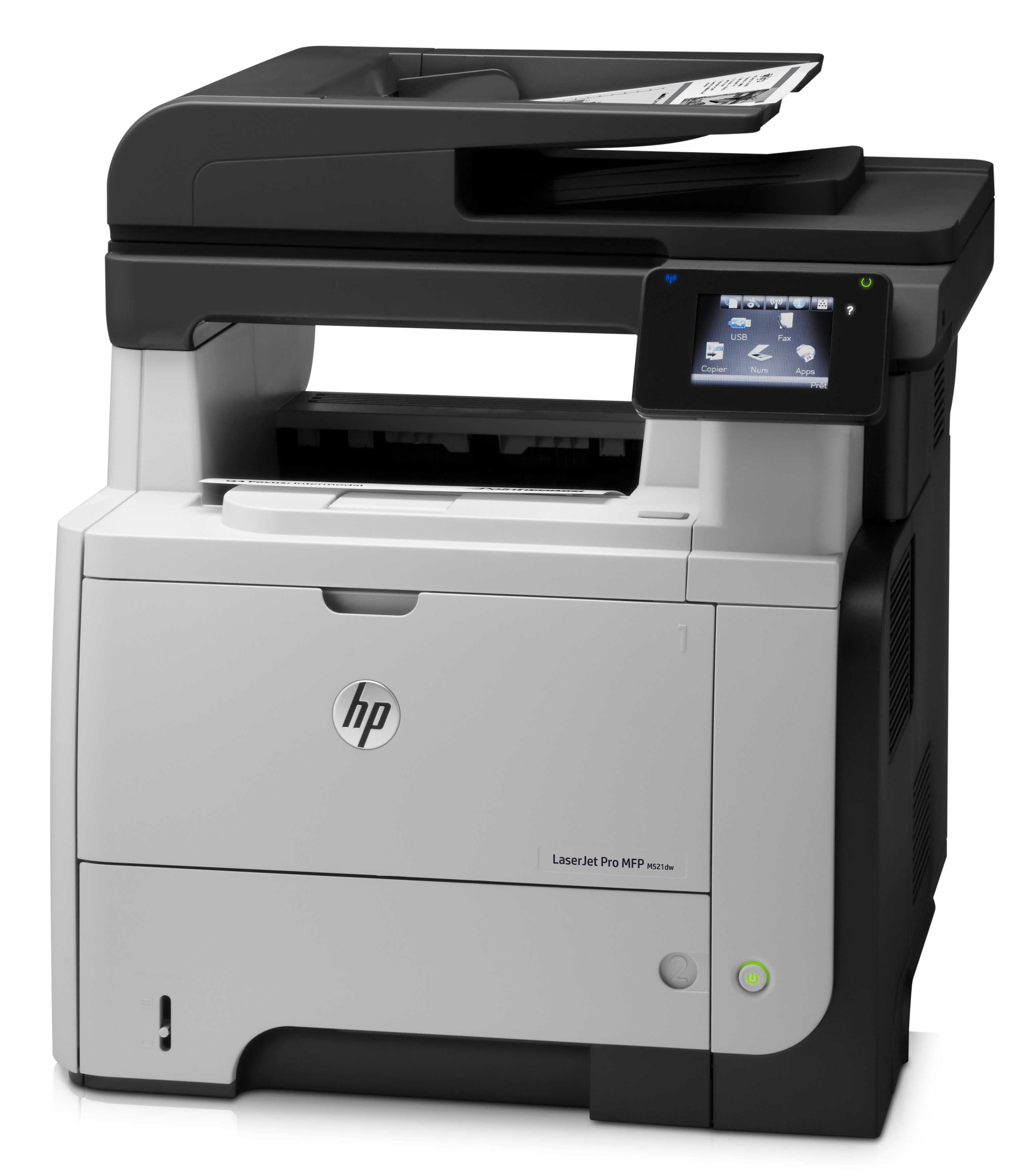 HP LaserJet Pro MFP M521dw - Multifunktionsdrucker - s/w - Laser - Legal (216 x 356 mm)