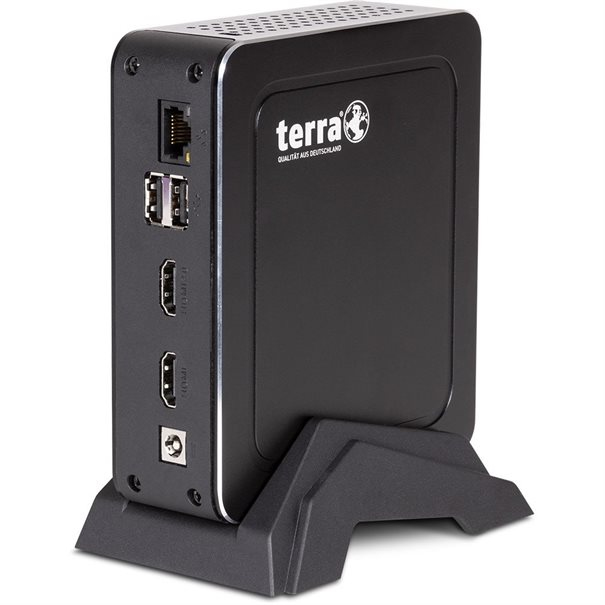 TERRA THINCLIENT 6200, 1,1 GHz, Intel, 2,4 GHz, 4 GB, 3840 x 2160 Pixel, Schwarz