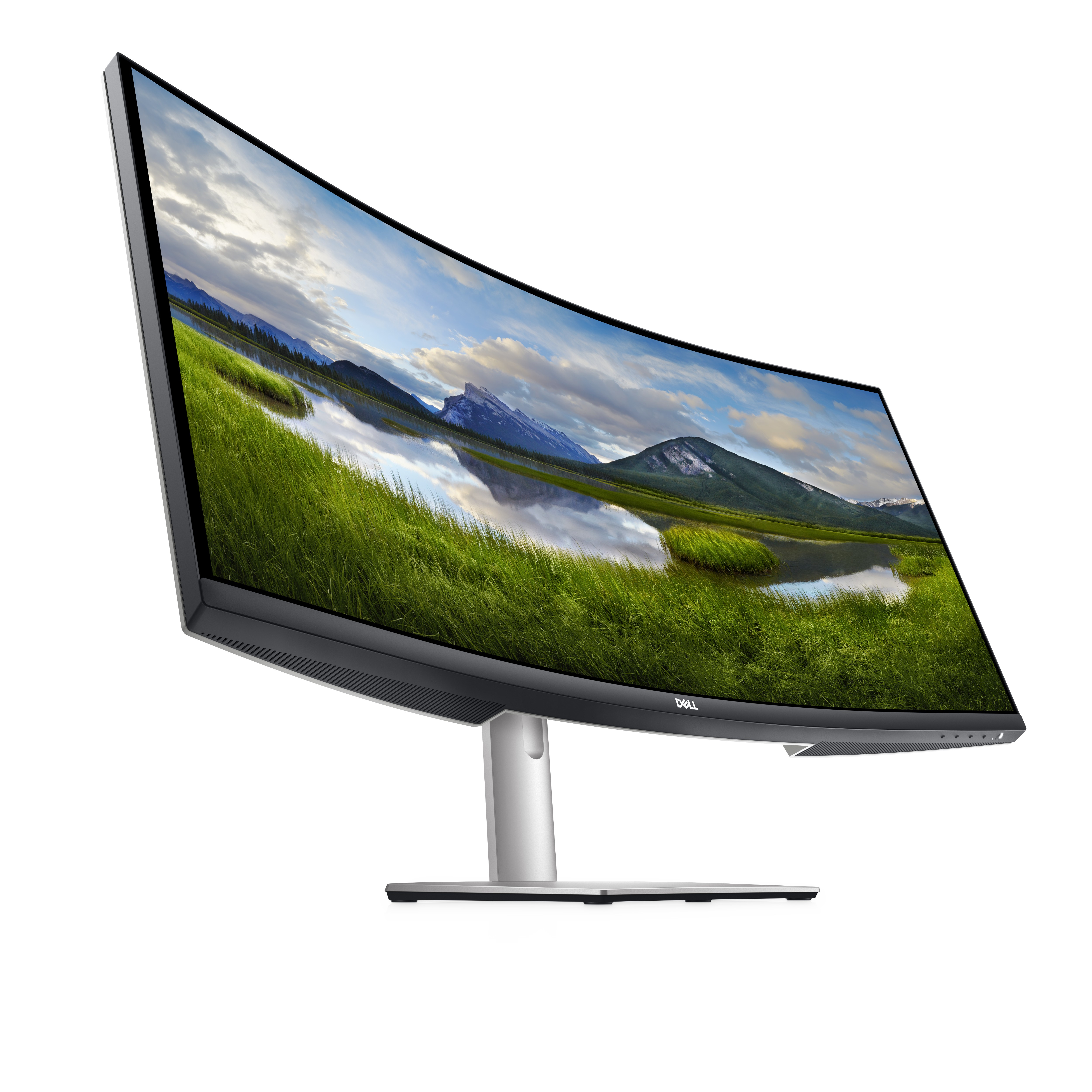 Dell S Series S3422DW, 86,4 cm (34"), 3440 x 1440 Pixel, Wide Quad HD, LCD, 4 ms, Silber