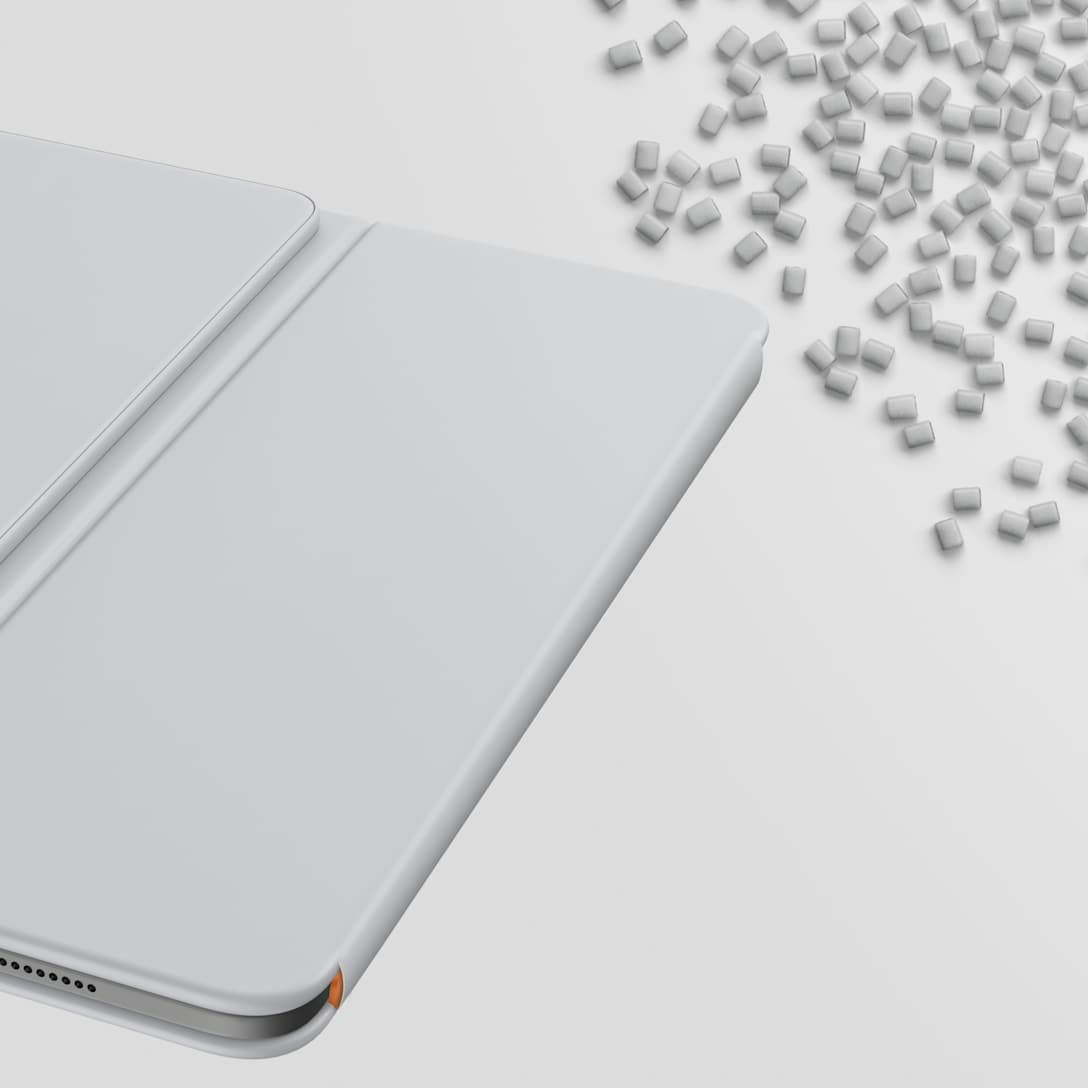 Logitech Flip Folio - Tastatur und Foliohülle - full size - kabellos - Bluetooth 5.1 LE - AZERTY - F