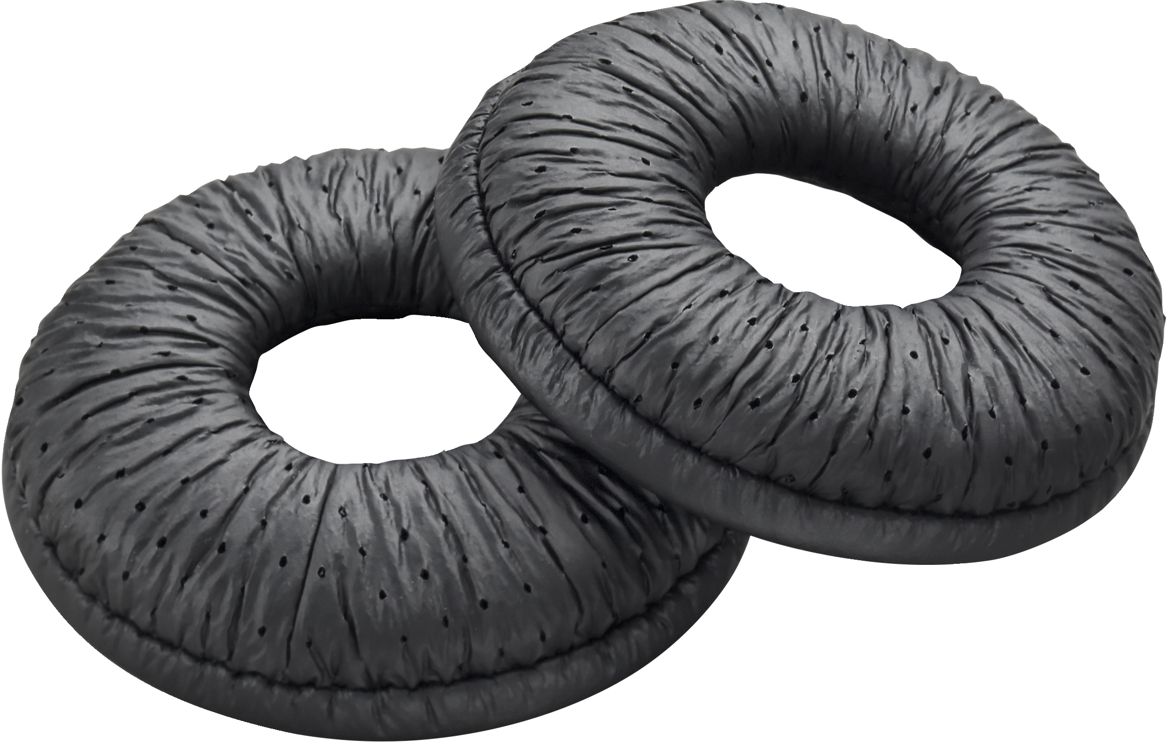Poly HP Poly - Ohrpolster für drahtloses Headset - Kunstleder - Schwarz (Packung mit 2)
