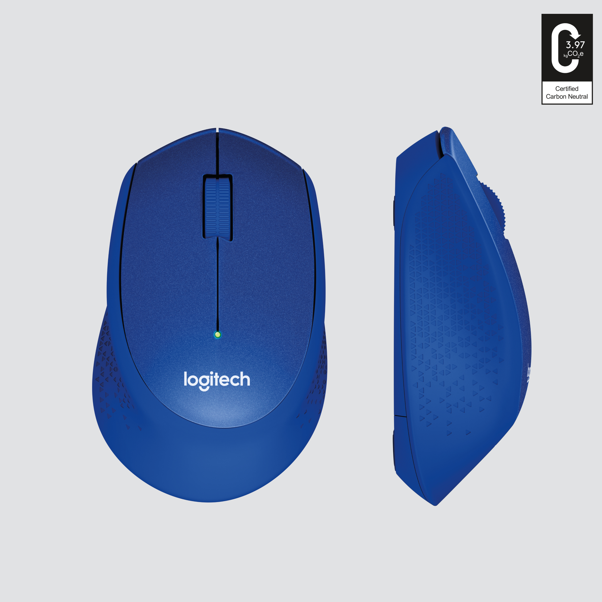 Logitech M330 SILENT PLUS - Maus - 3 Tasten - kabellos - 2.4 GHz - kabelloser Empfänger (USB)