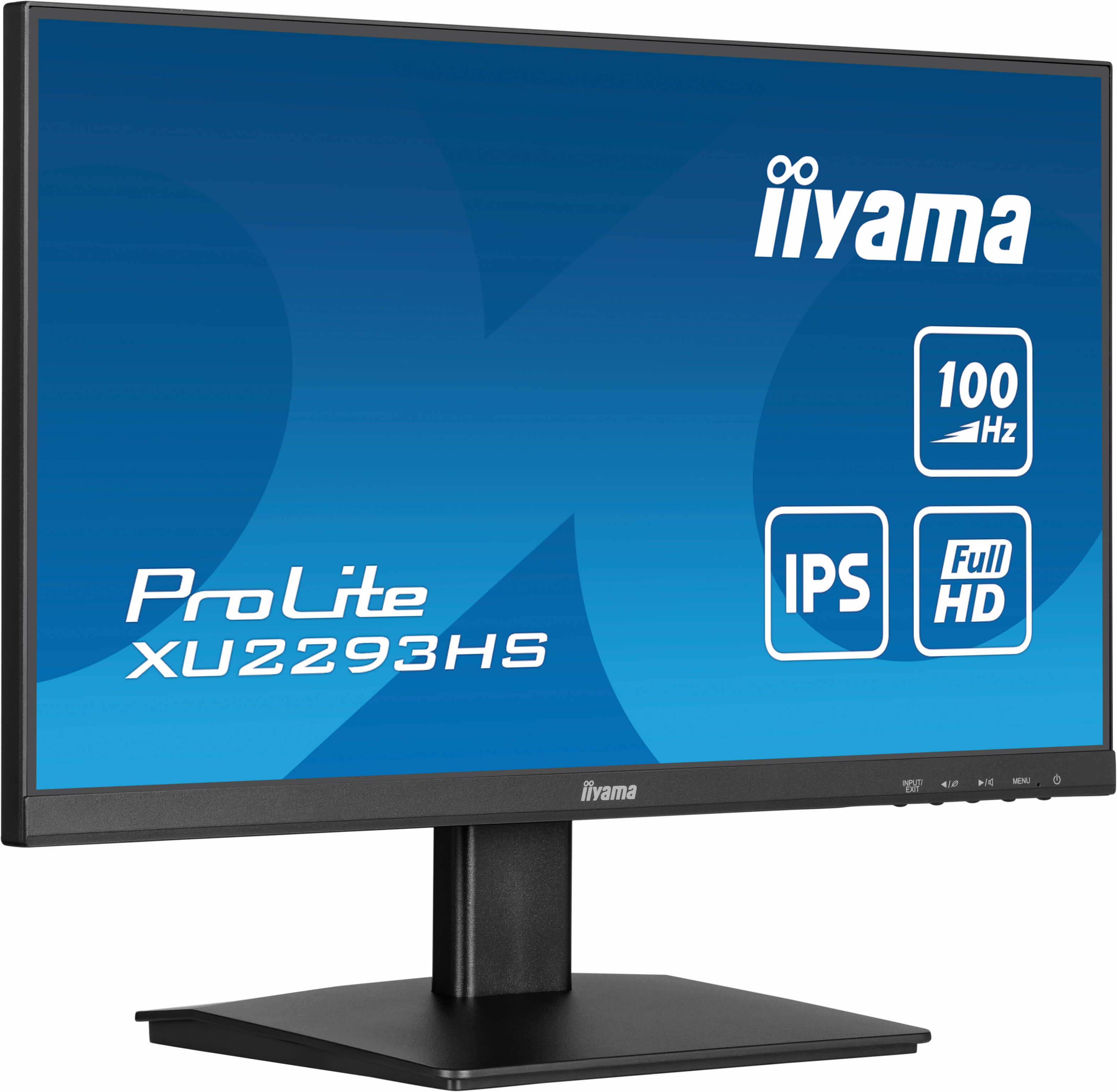 iiyama ProLite XU2293HS-B6 Monitor 54.6 cm (21.5") Full HD, IPS, 4ms, HDMI, Displayport