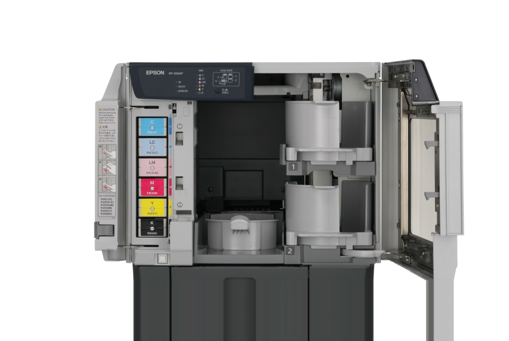 Epson Discproducer? PP-100AP, 95 Disks/h, 50 Disks/h, 720 x 720 DPI, 1440 x 1440 DPI, 377 x 465 x 34