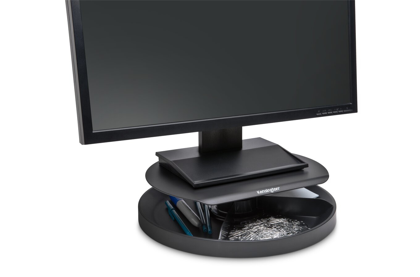 Kensington SmartFit® Spin2? Monitorstand ? schwarz, Freistehend, 18 kg, Schwarz