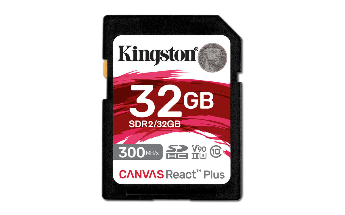 Kingston Canvas React Plus - Flash-Speicherkarte
