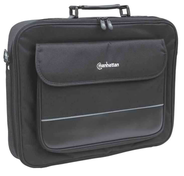 Manhattan Empire Laptop Bag 17.3", Clamshell design, Accessories Pocket, Shoulder Strap (removable)