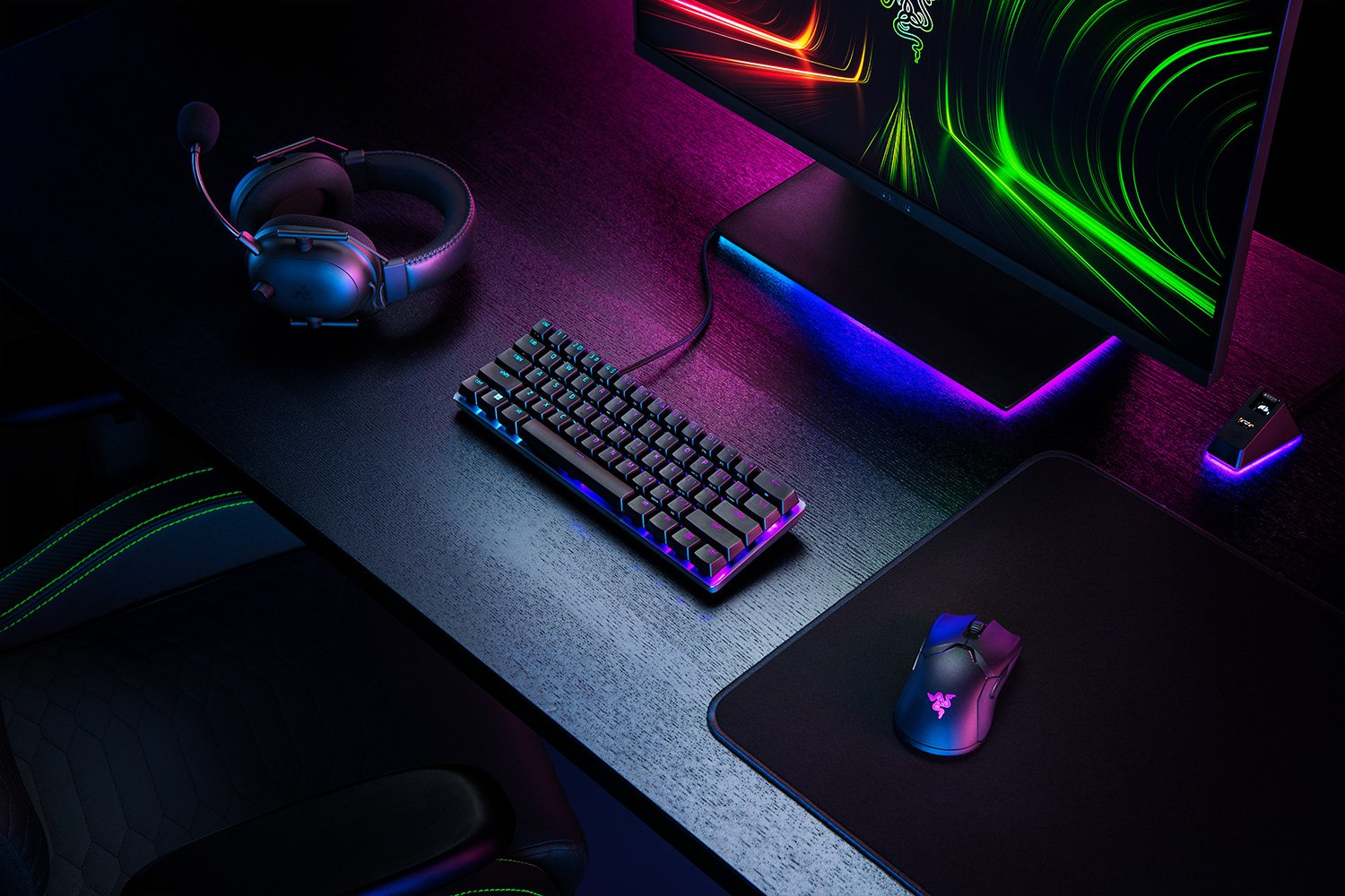 Razer Huntsman Mini Analog - Tastatur - Hintergrundbeleuchtung