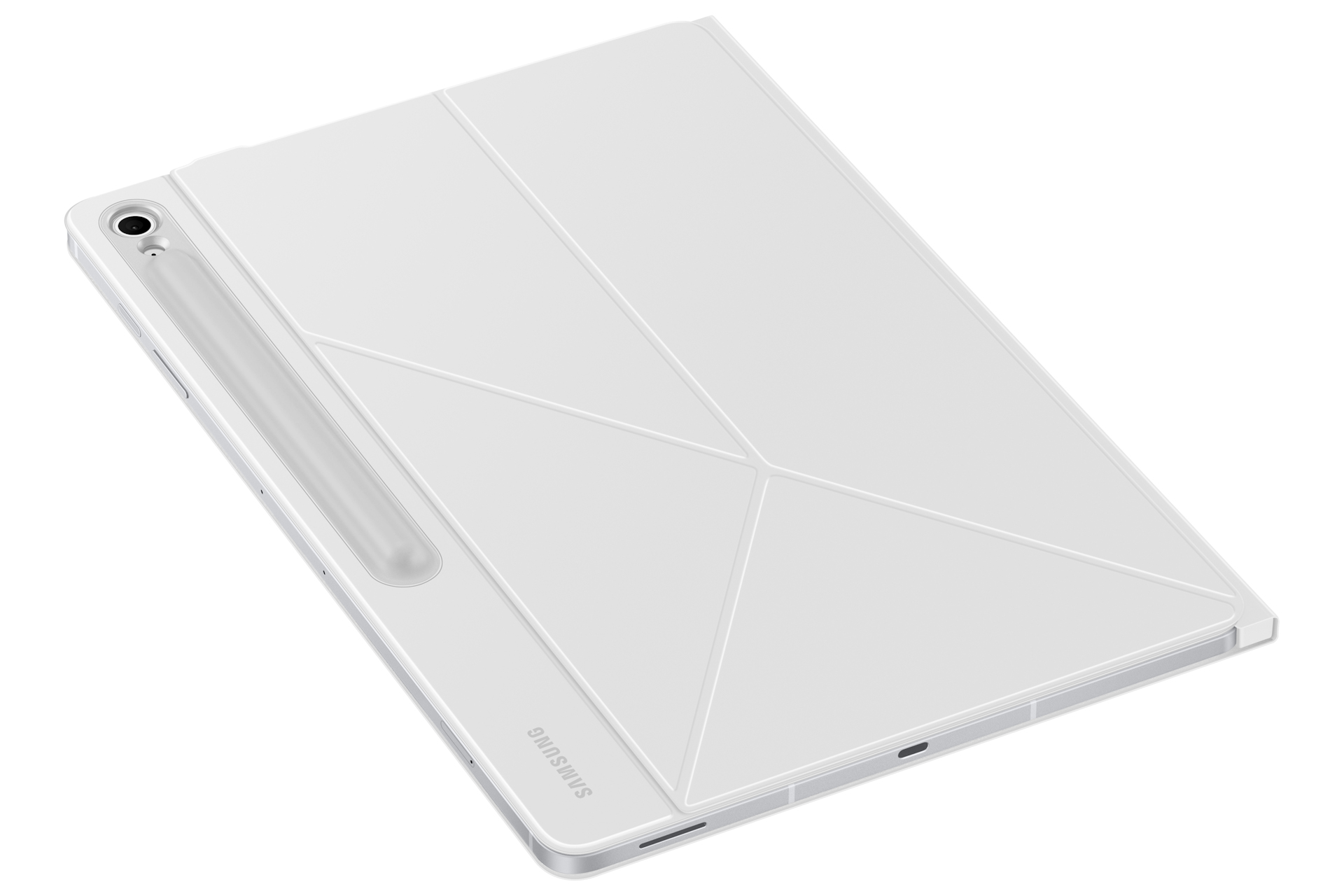Samsung EF-BX620 - Flip-Hülle für Tablet - weiß