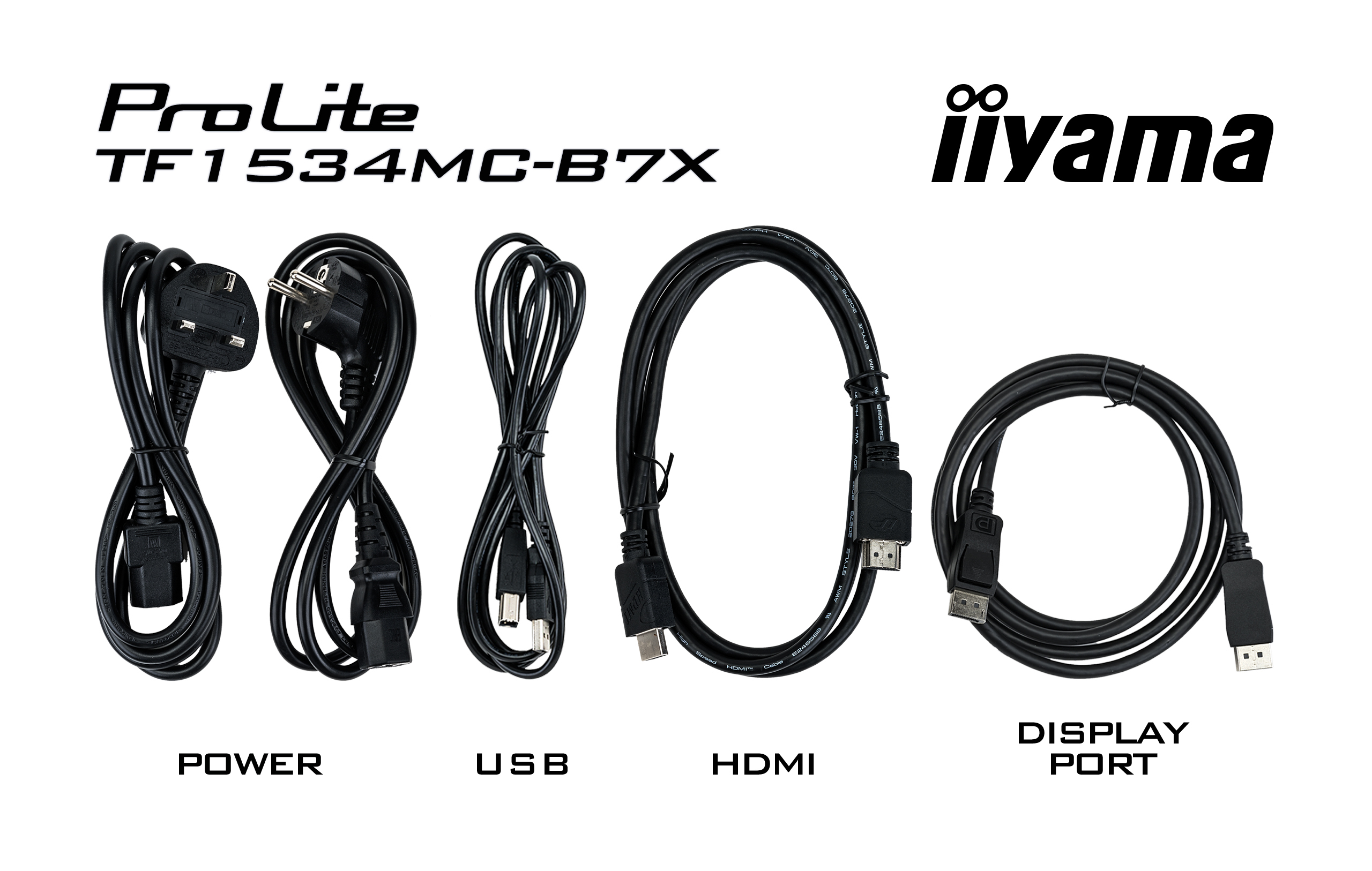 Iiyama ProLite TF1534MC-B7X - LED-Monitor - 38 cm (15")