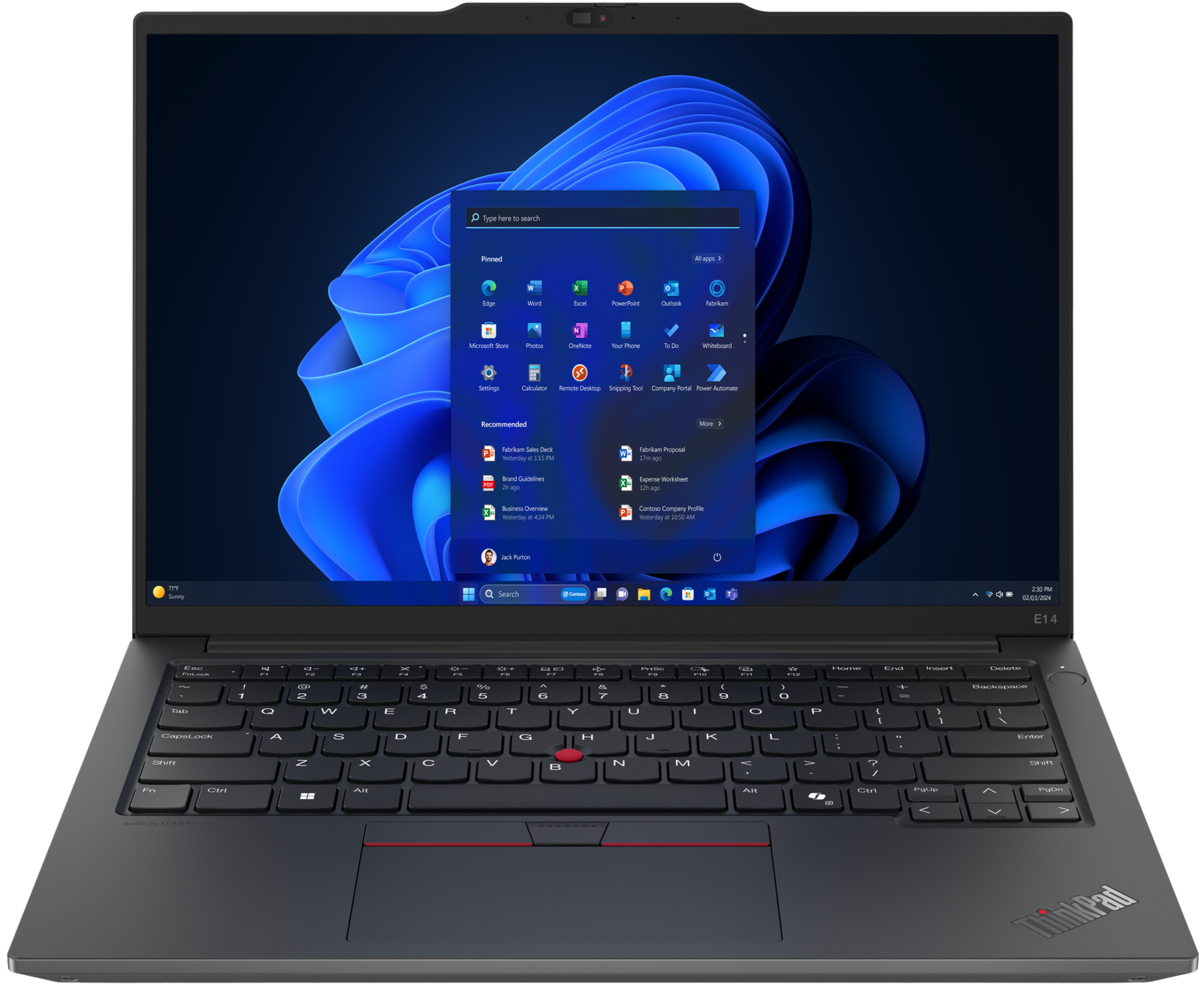 Lenovo ThinkPad E14 Gen 6 (AMD), 14" WUXGA, AMD Ryzen 5 7535U, 16GB RAM, 512GB SSD, Win11 Pro