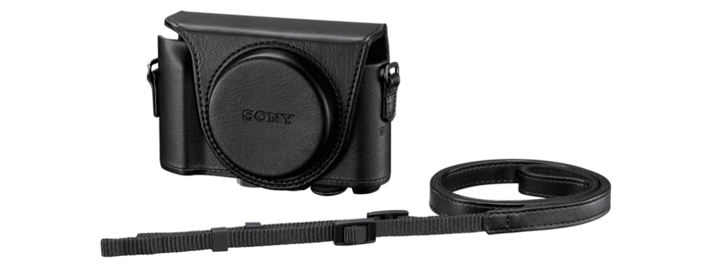 Sony LCJ-HWA - Tasche für Kamera - Schwarz - für Cyber-shot DSC-HX80