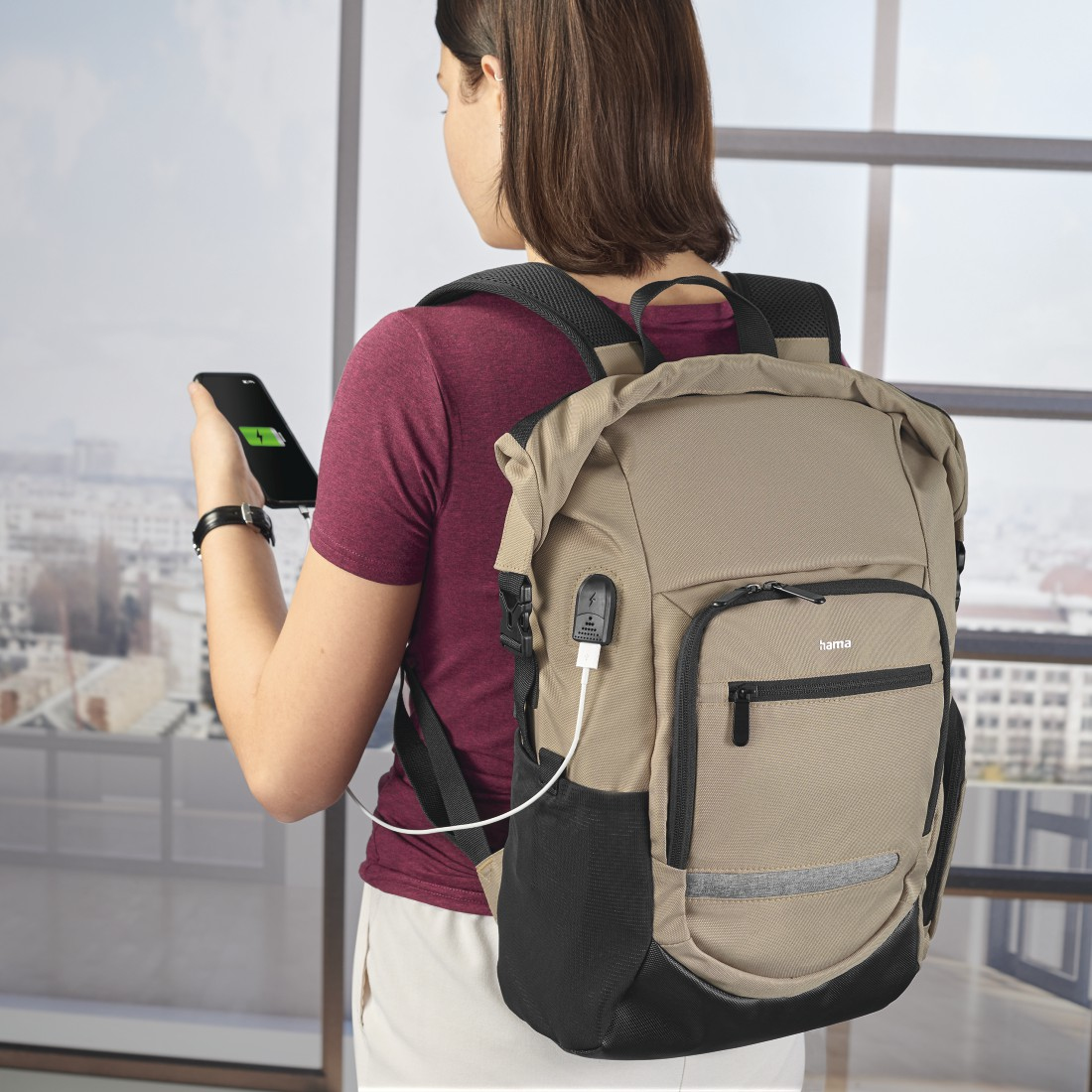 Hama Terra - Notebook-Rucksack - 40 cm (15.6")