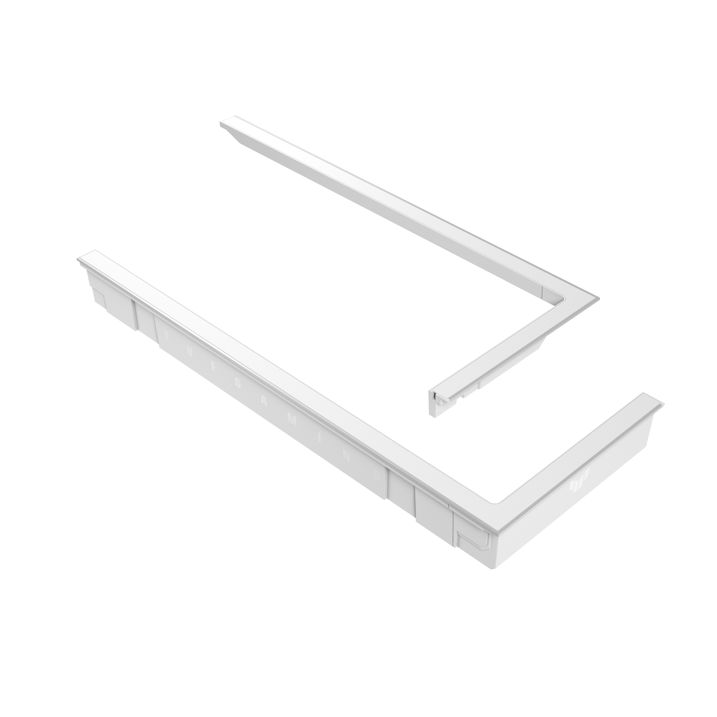 ASUS TUF GAMING GT502 Horizon ARGB Lighting Kit White, RGB-Lichtverbesserungs-Set, Weiß, Mehrfarbig,
